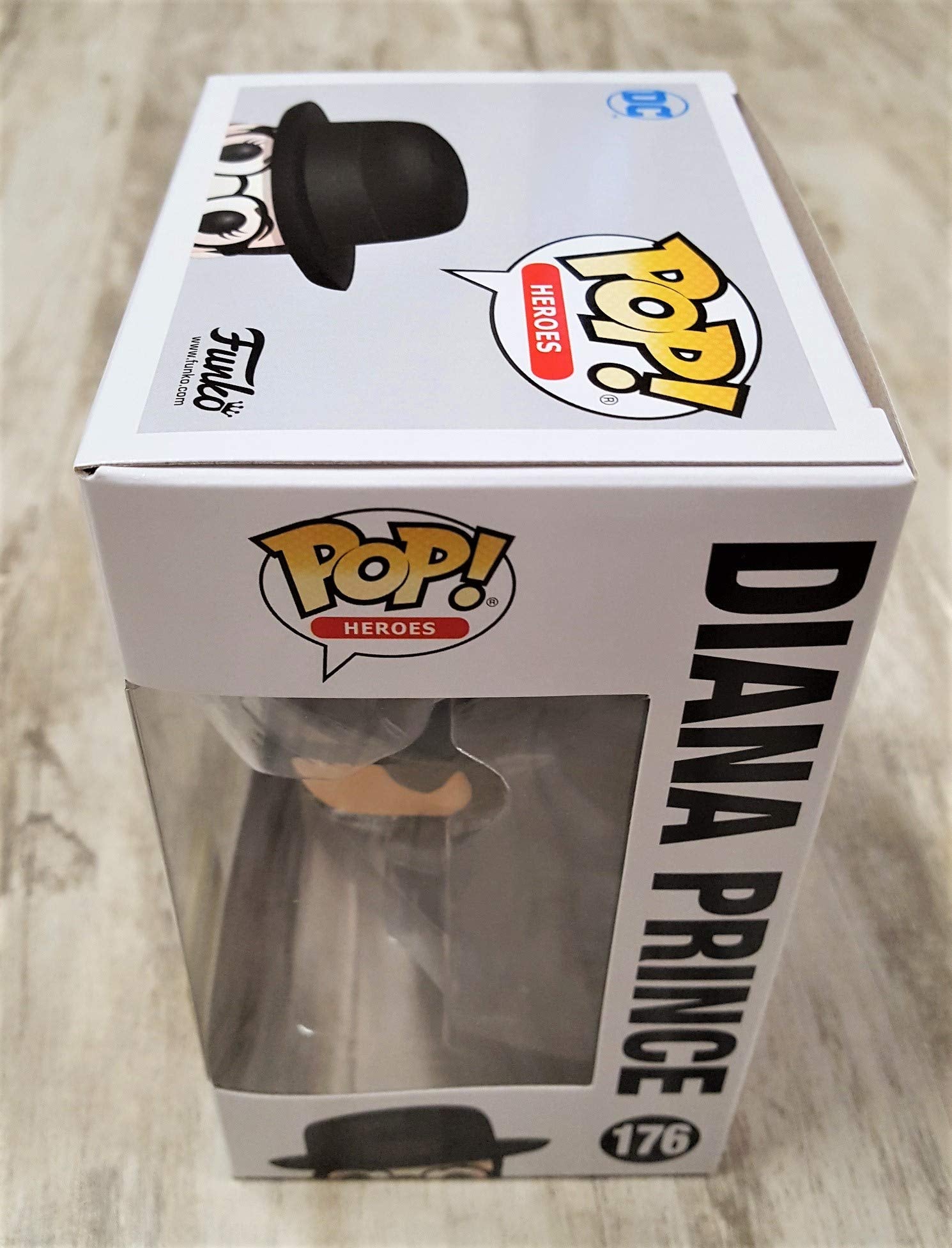 Wonder Woman #176 Funko Pop Vinyl Figure - Diana Prince Collectible for Superhero Fans | Perfect for Display, Gifts & DC Comics Collections
