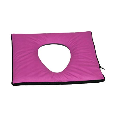 Wimed Anti-Decubitus Gel Cushion with Hole - 40x40x2.5cm Pressure Relief Seat Pad for Wheelchair, Office Chair & Bedridden Patients - Ideal for Elderly Care & Post-Surgery Comfort