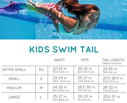 Body Glove Swim Tail by Mermaid Linden - Premium Mermaid Tail for Swimming & Underwater Photography | Perfect for Pool Parties, Beach Vacations & Mermaid-Themed Events