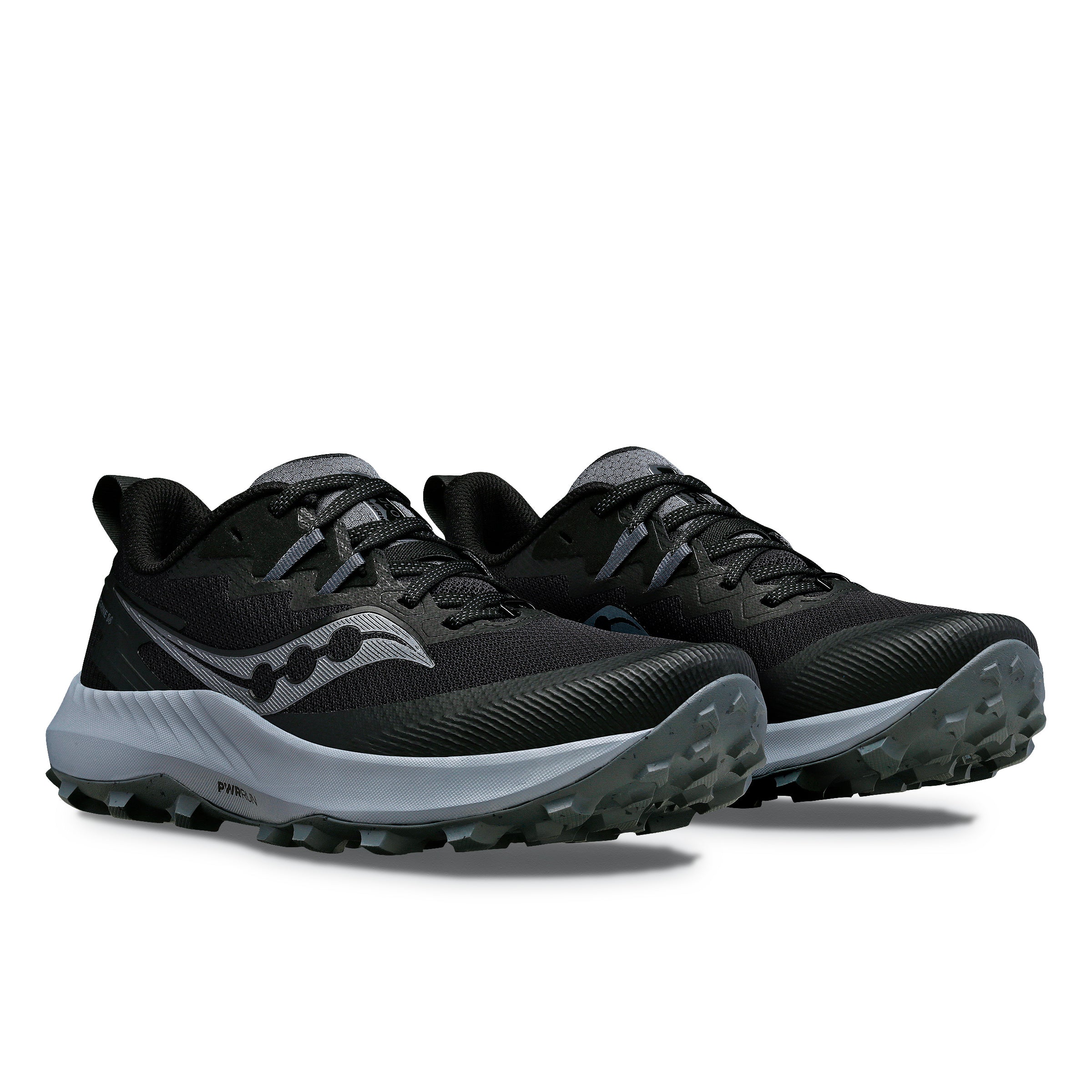 Men's HOKA One One Peregrine 14 Trail Running Shoes - 100% Black/Carbon - Lightweight & Durable for Hiking, Trail Running & Outdoor Adventures