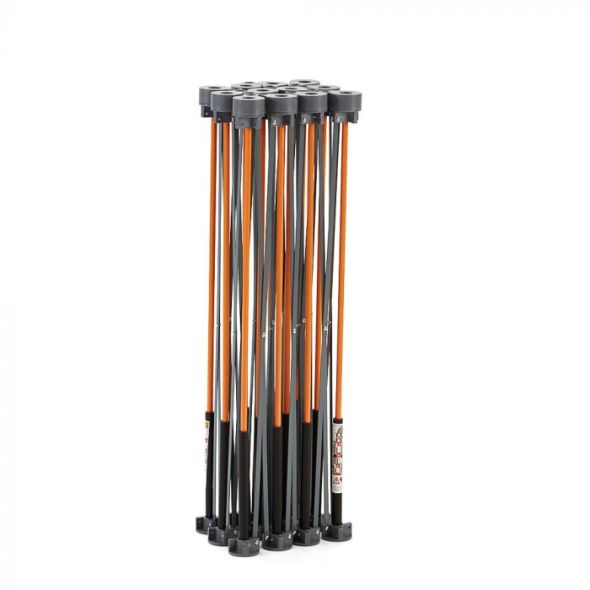 4ft x 6ft x 30in Centipede Game Unit with 4 Cups & 4 Clamps - Includes Carry/Storage Bag - Perfect for Backyard Parties, Tailgating, and Outdoor Family Fun