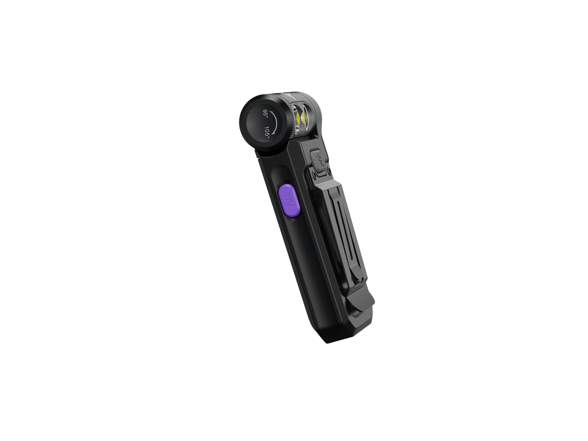 Fenix SW05R Multipurpose Clip On Light - Red & UV Output for Camping, Hiking, and Emergency Use
