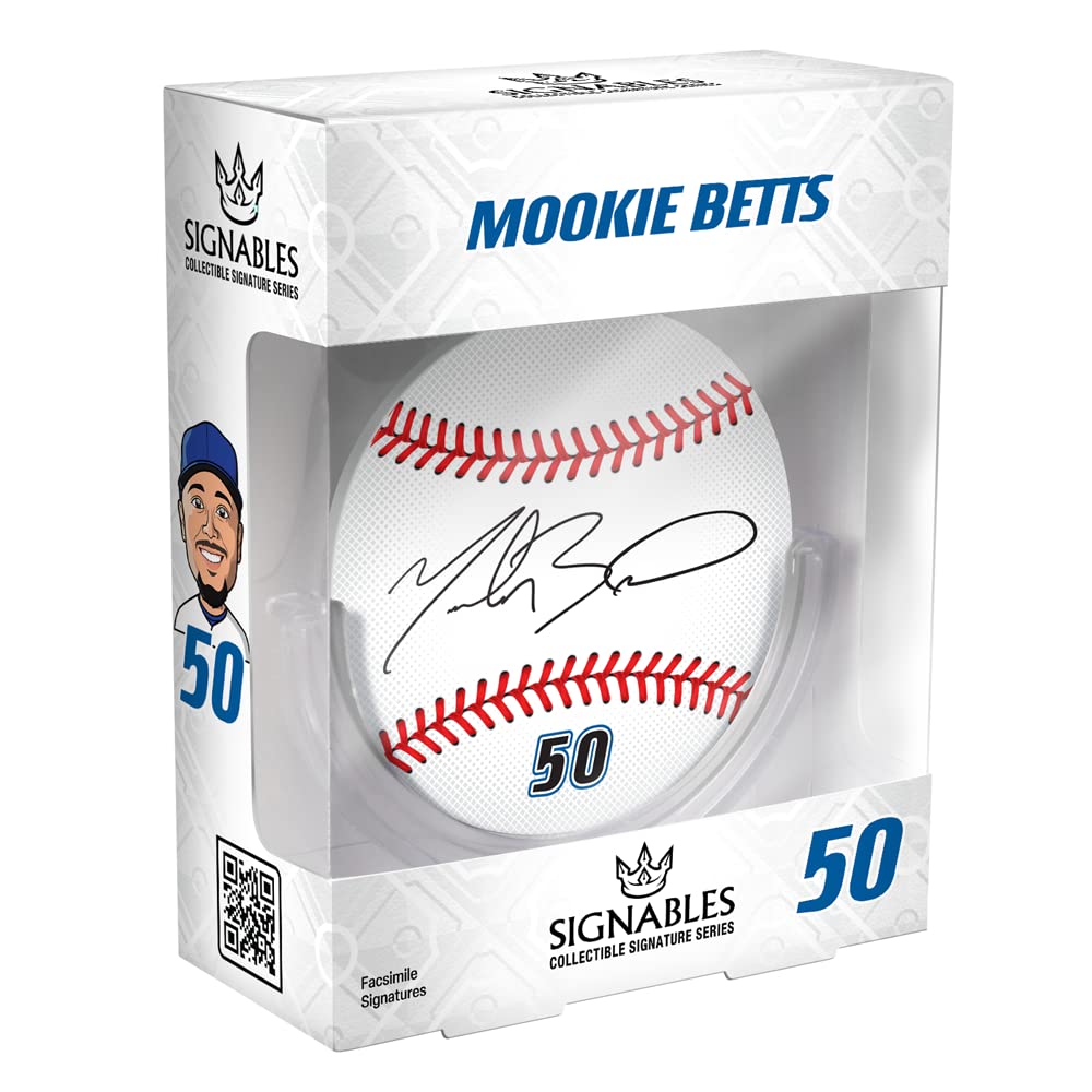Signables 4-Inch Baseball Collectible - Perfect Team Gifts for Baseball Fans & Memorabilia Collectors - Great for Display Cases, Man Caves, and Sports Themed Rooms