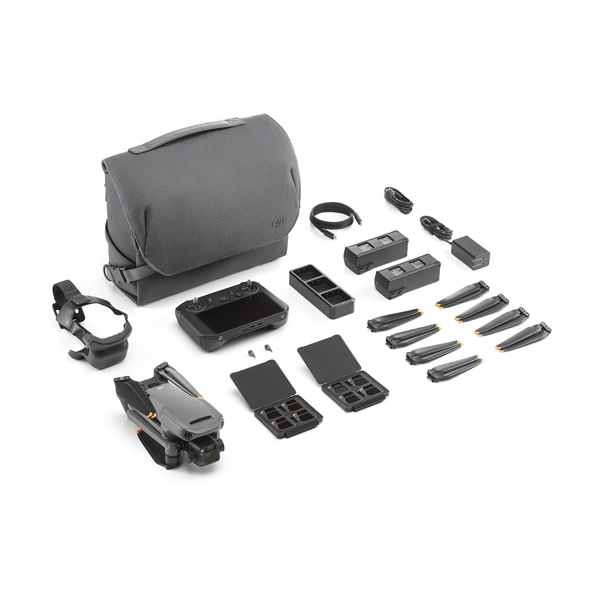 DJI Mavic 3 Cine Premium Drone with 4K Camera, 5.1K Video, Omnidirectional Obstacle Sensing - Fly More Combo with Extra Batteries & Charger | Perfect for Aerial Photography, Film Making & Travel Adventures