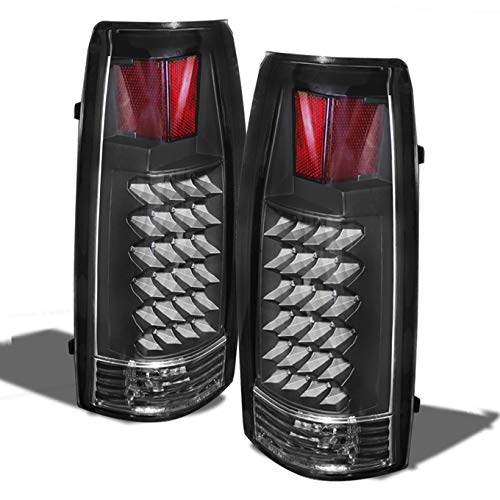 AKKON Replacement Tail Lights for 1988-1998 Chevy/GMC C/K 10 Pickup Truck - Driver & Passenger Side Brake Lamps - Perfect for Restoration Projects & Nighttime Safety Upgrades