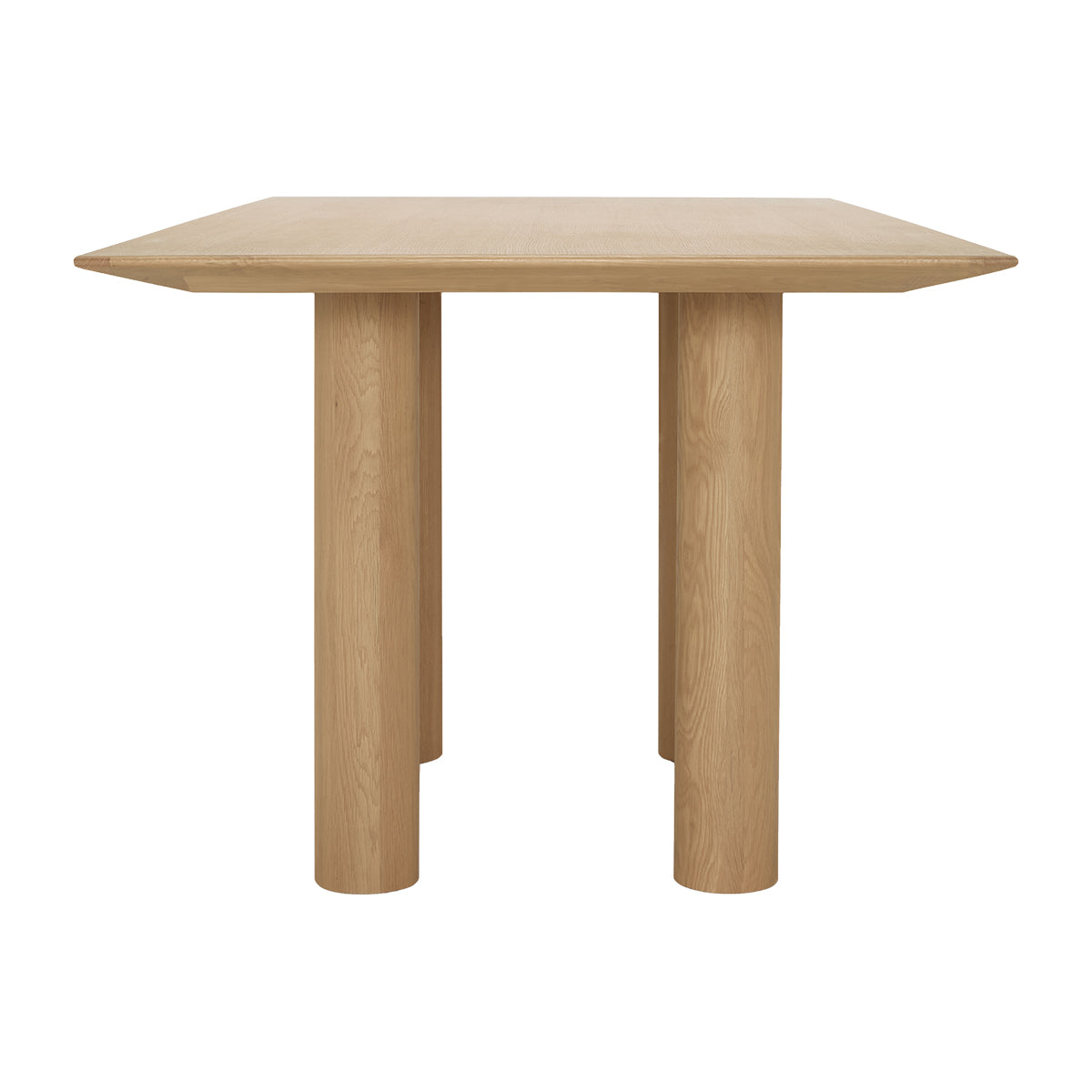 Premium Solid Oak Dining Table - 86.6