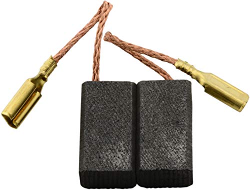 High-Quality Carbon Brushes CA-03-68510 for Skil 9003 Angle Grinder (0.24x0.33x0.59 Inch) - with Cable & Connector - Replacement for OEM Part 2.610.394.009 - Perfect for DIY Projects, Metal Grinding, and Professional Workshop Use