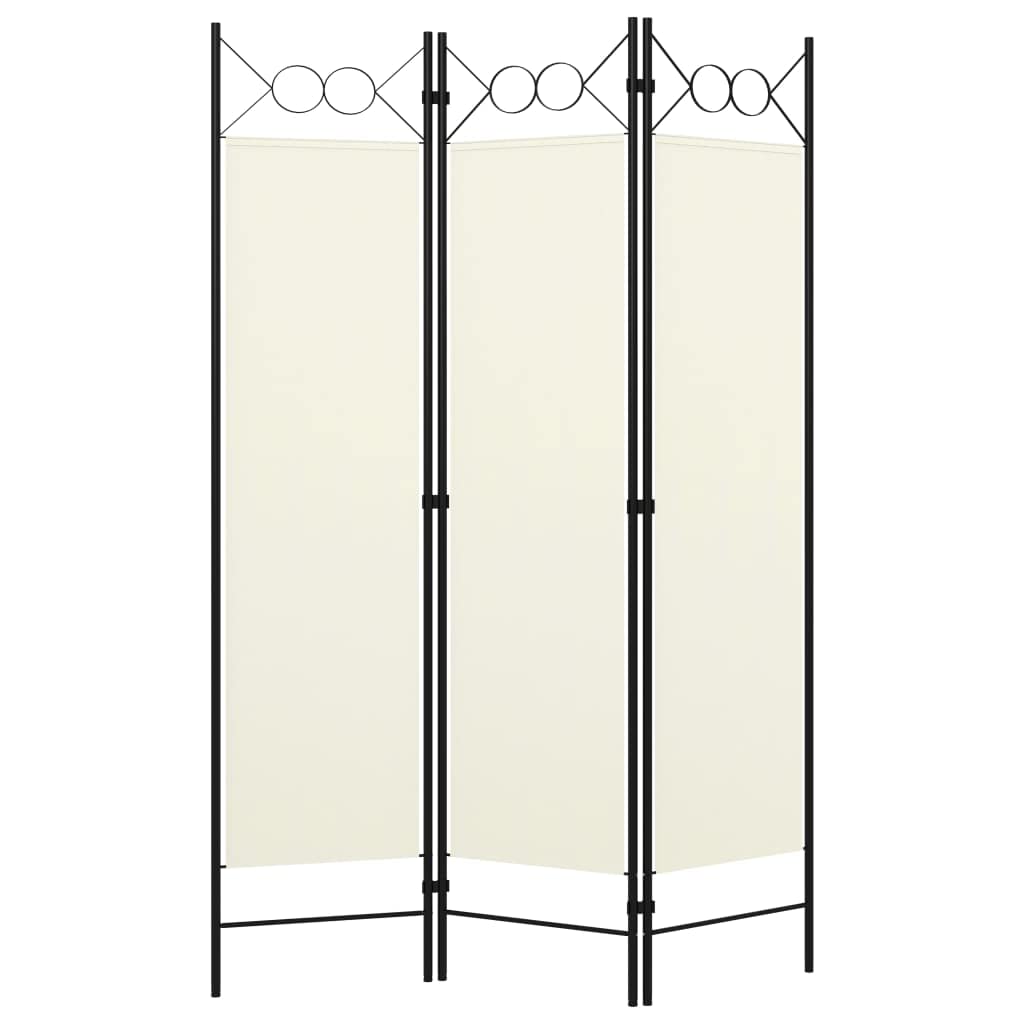3-Panel Folding Room Divider Screen - 47.2