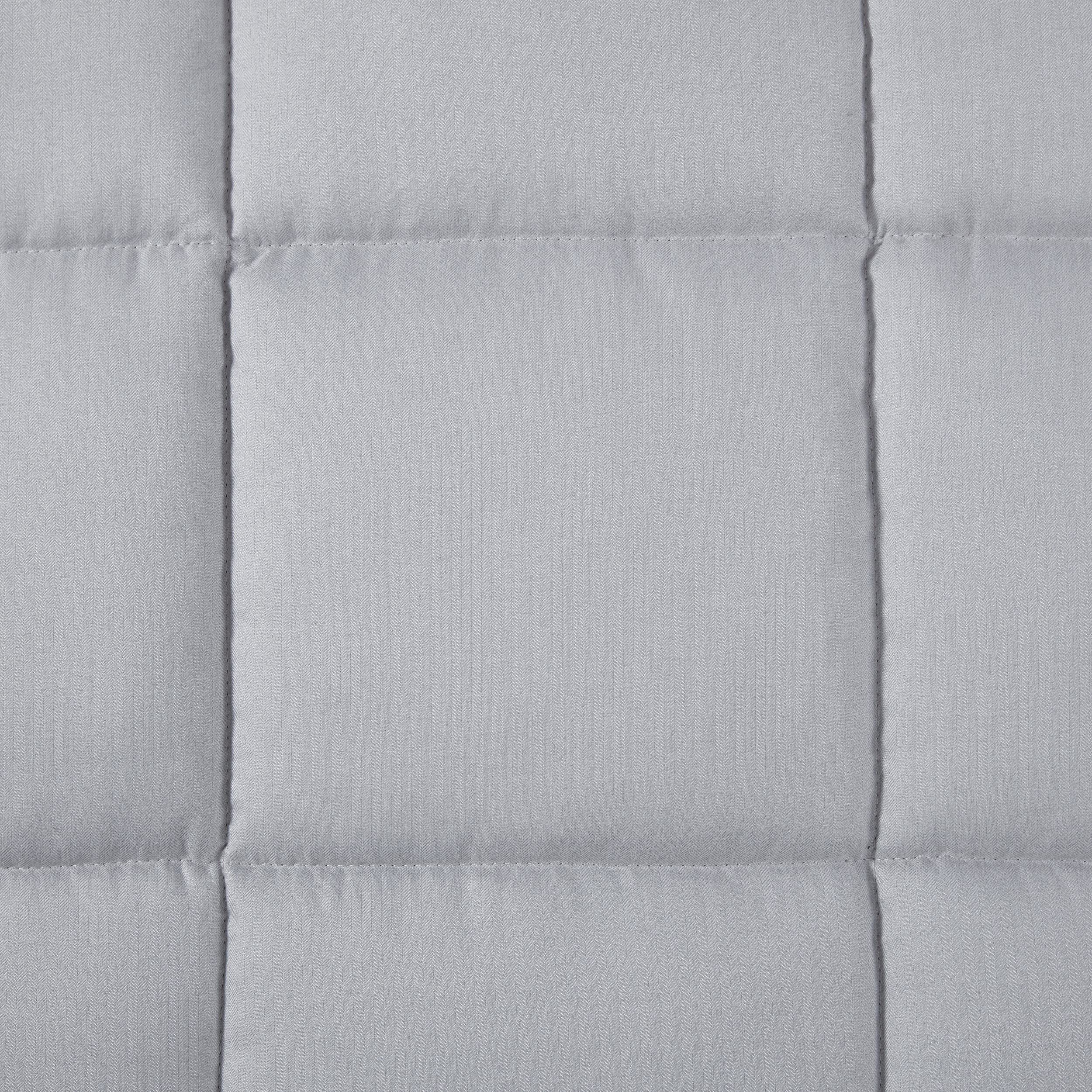 Eddie Bauer Twin Comforter Set - Reversible Soft Bedding with Matching Sham, Wrinkle Resistant Herringbone Light Blue/Grey - Perfect for Kids' Rooms, Guest Beds & Cozy Dorm Decor