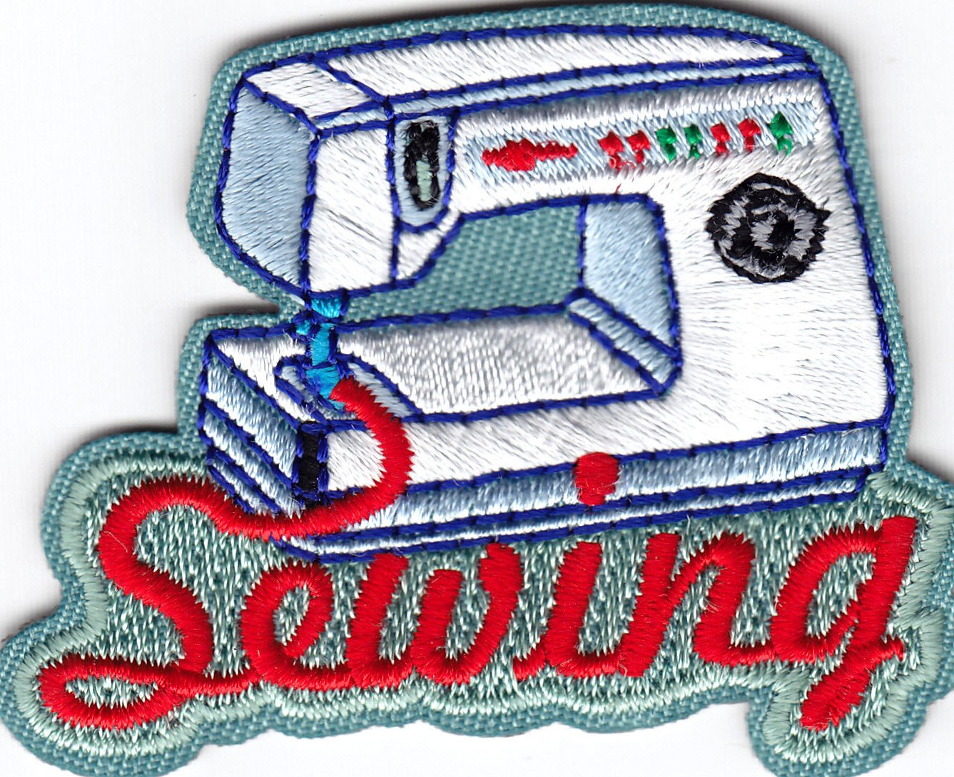 DIY Iron On Embroidered Sewing Patch for Crafts, Hobbies & Costume Design - Perfect for Denim Jackets, Backpacks & DIY Fashion Projects