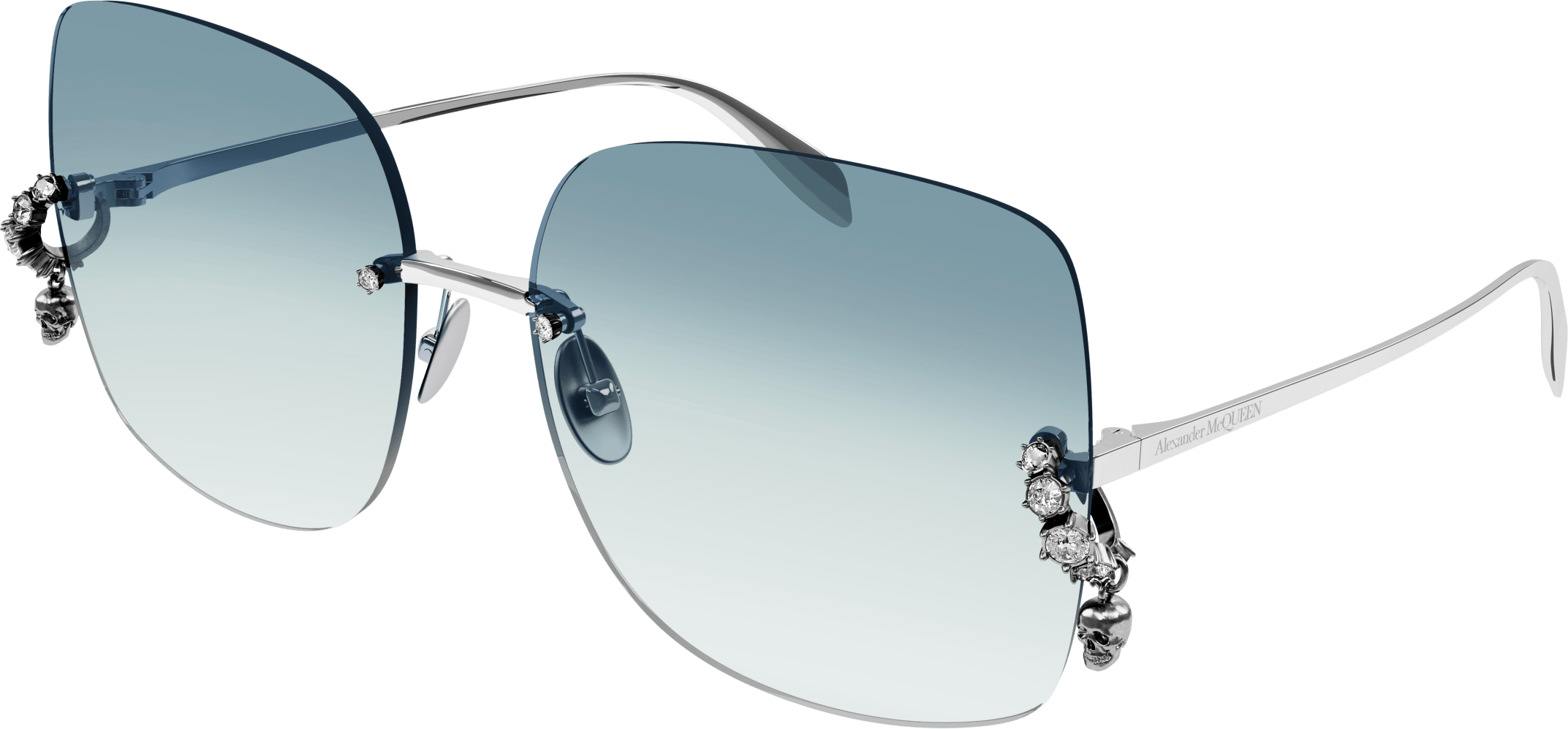 Alexander McQueen AM0390S Sunglasses - Luxury Designer Shades for Men & Women | Perfect for Outdoor Activities, Travel & Fashion Statements
