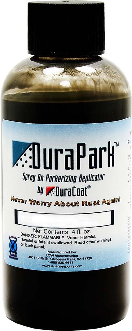DuraPark - Black Spray-On Parkerizing Replicator Kit (8 oz) for Gun Restoration & Metal Protection | DIY Firearm Refinishing, Rust Prevention, and Vintage Metalwork
