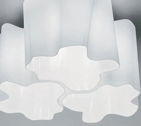Artemide Logico Triple Nested Ceiling Light - Modern LED Pendant Lighting Fixture in 3 Sizes (Small/Medium/Large) for Living Room, Bedroom or Dining Room