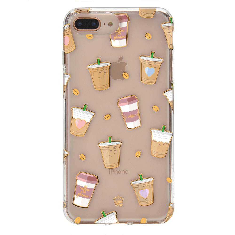 Premium Coffee First iPhone Case - Stylish & Durable Phone Cover for iPhone [Models] - Perfect for Coffee Lovers, Office Use & Daily Protection