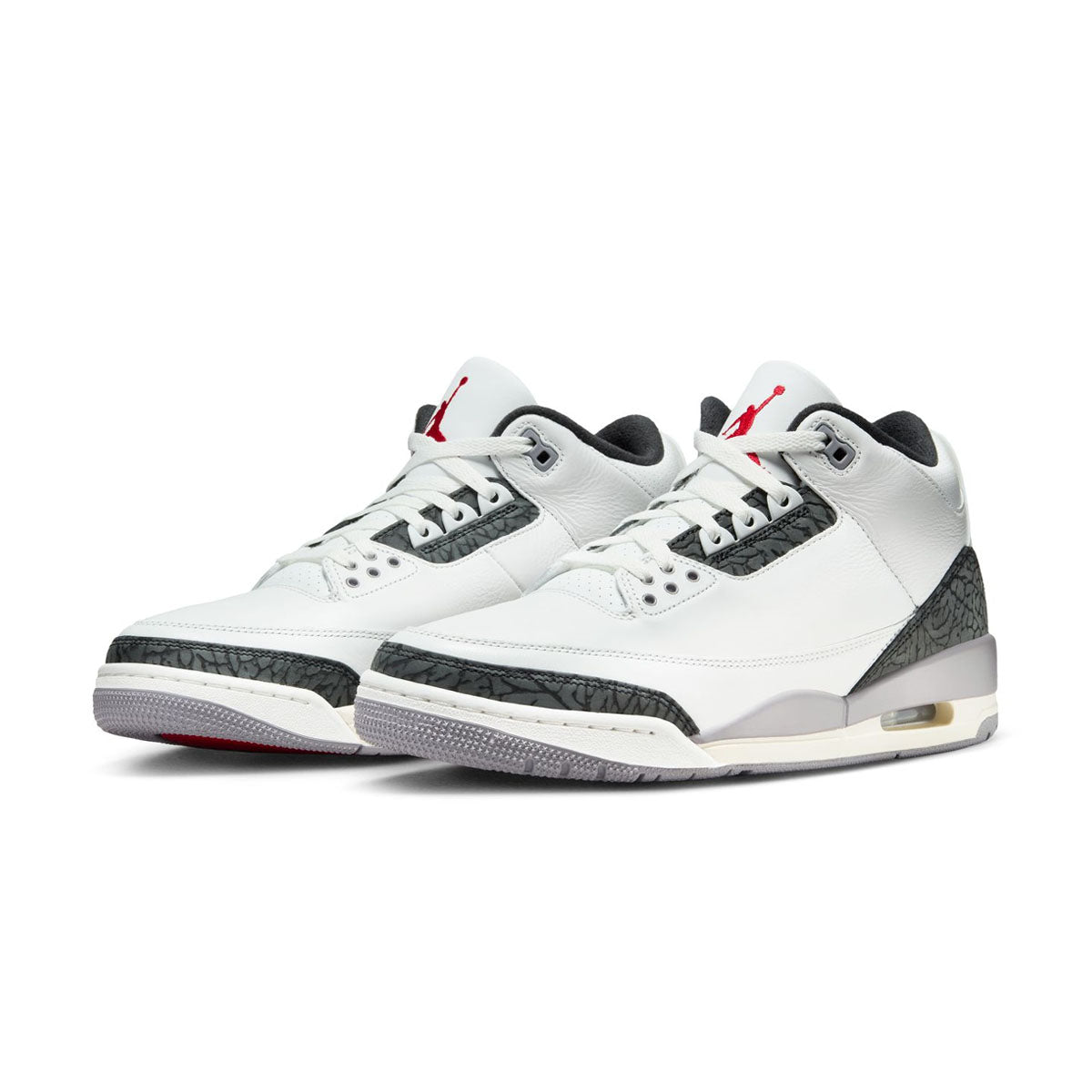 Air Jordan 3 Retro 'Cement Grey' Men's Basketball Shoes - Classic Sneakers for Streetwear & Casual Outfits | Perfect for Basketball, Gym & Everyday Wear