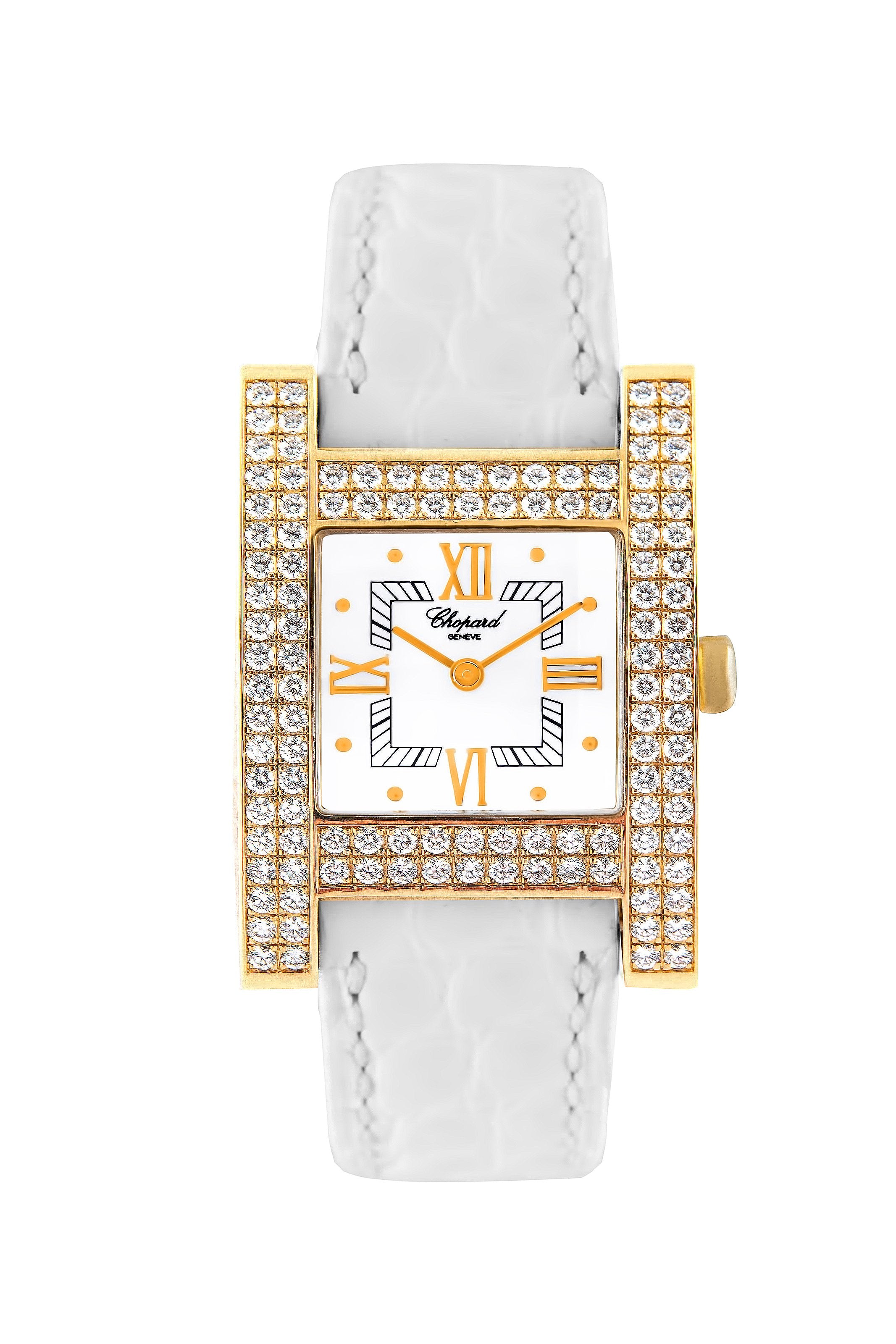Chopard Your Hour 18K Yellow Gold & Diamond Ladies Watch - Luxury Women's Timepiece for Gifts, Special Occasions & Elegant Events