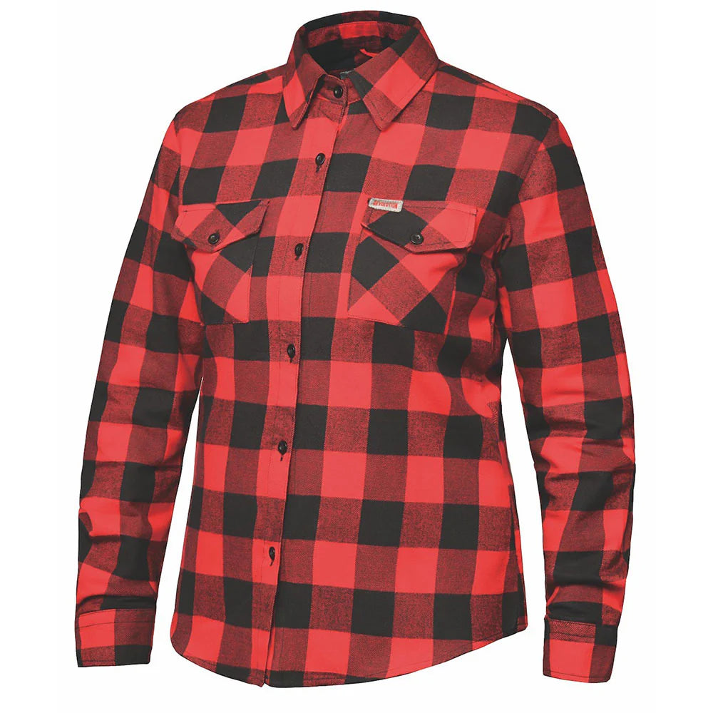 UNIQ Riding Gear Women's Flannel Shirt - 6 Color Options for Casual Wear, Outdoor Adventures & Horseback Riding