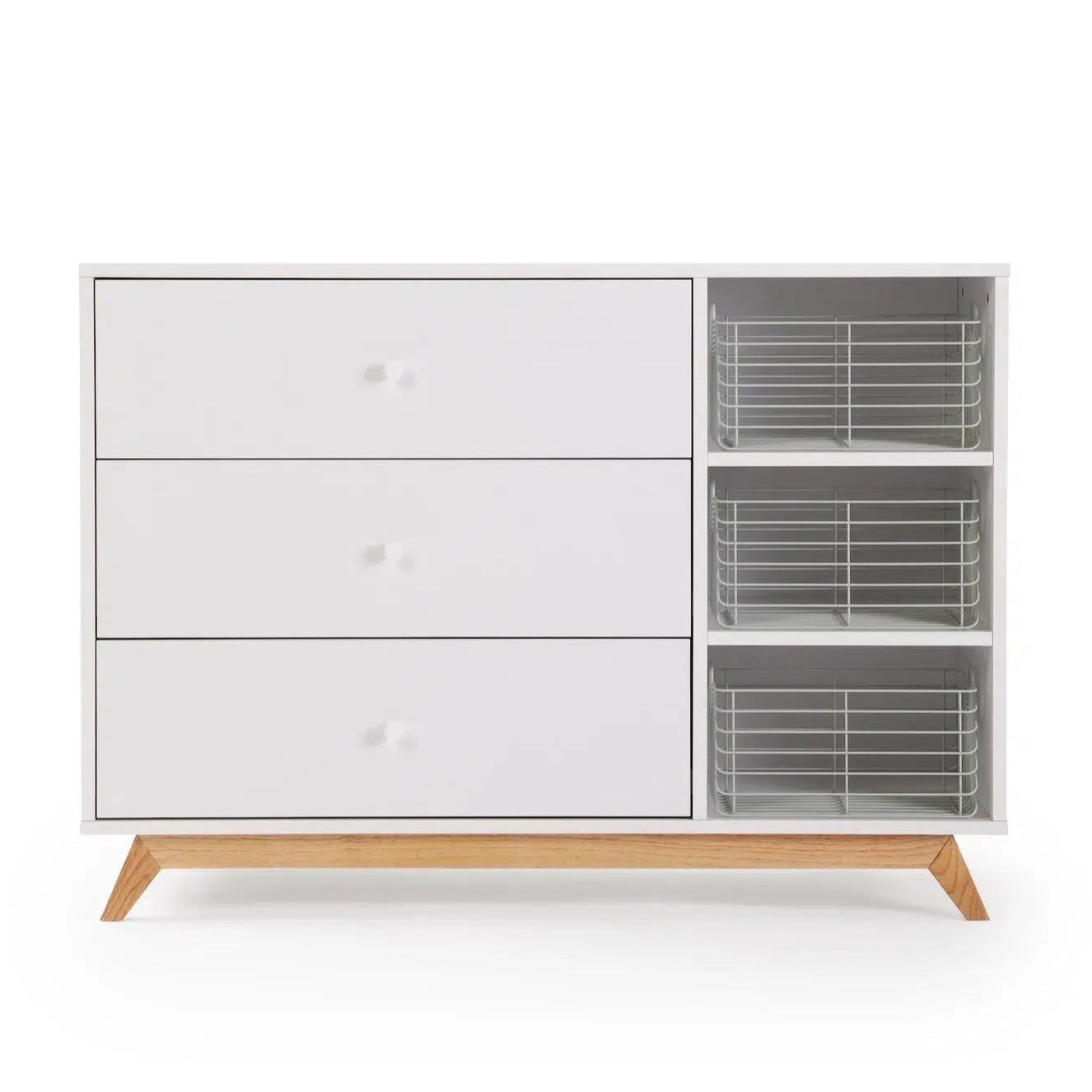 Stylish Dadada Central Park Dresser - Modern Wooden Chest of Drawers for Bedroom & Living Room Storage | Perfect for Organizing Clothes, Linens & Home Decor