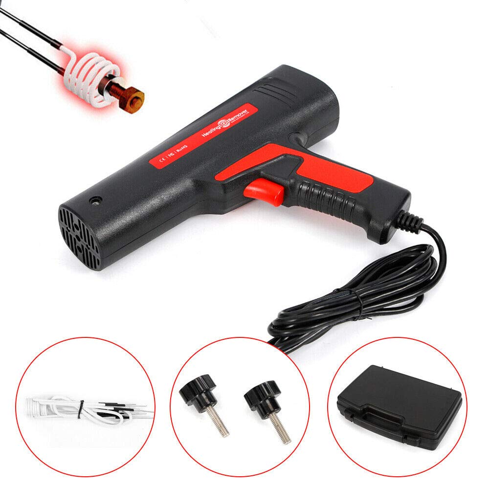 Magnetic Induction Heater Kit 110V - Flameless Bolt Remover Tool for Cars & Trucks | Automotive Repair, Rusty Bolt Removal, DIY Mechanic Projects