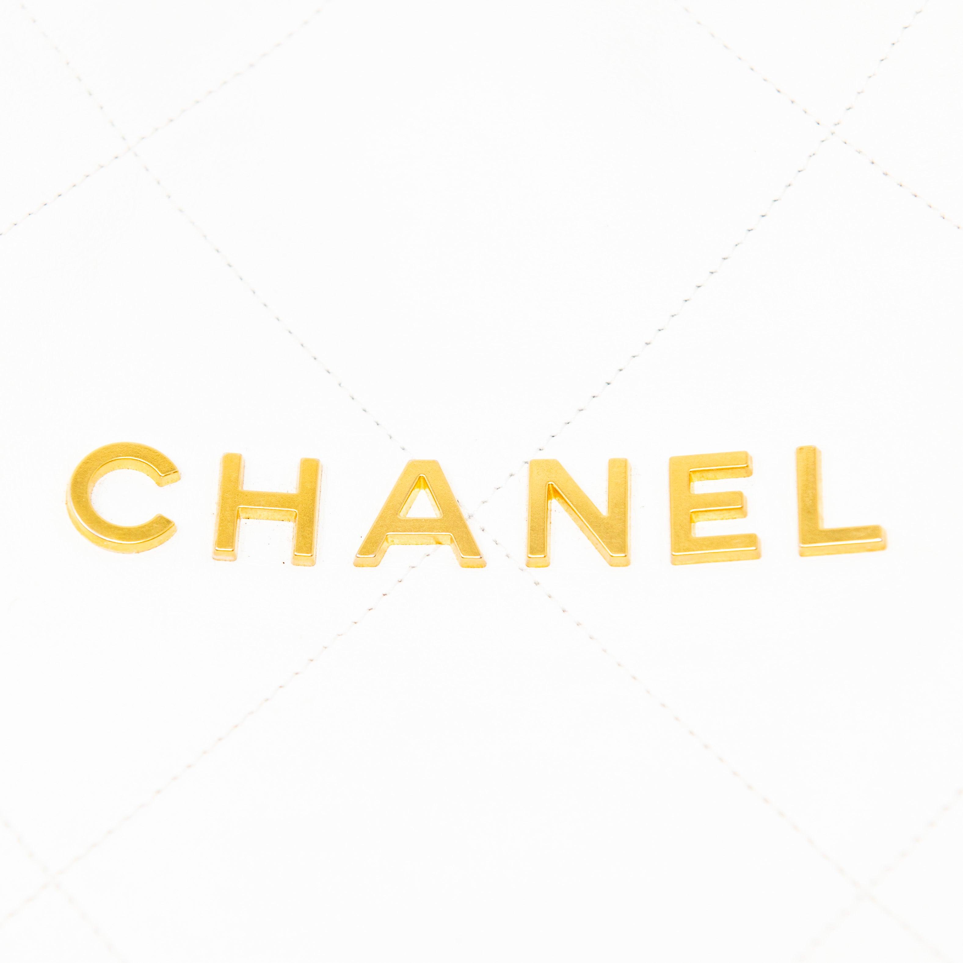Chanel White 22 Hobo Bag - Luxury Designer Handbag for Women | Perfect for Everyday Use, Work & Special Occasions