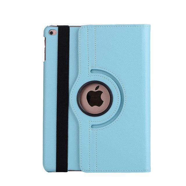 360 Degree Rotating Stand Case for iPad 9.7 (5th/6th Gen) - Protective Cover with Adjustable Viewing Angles for Work, Study & Entertainment