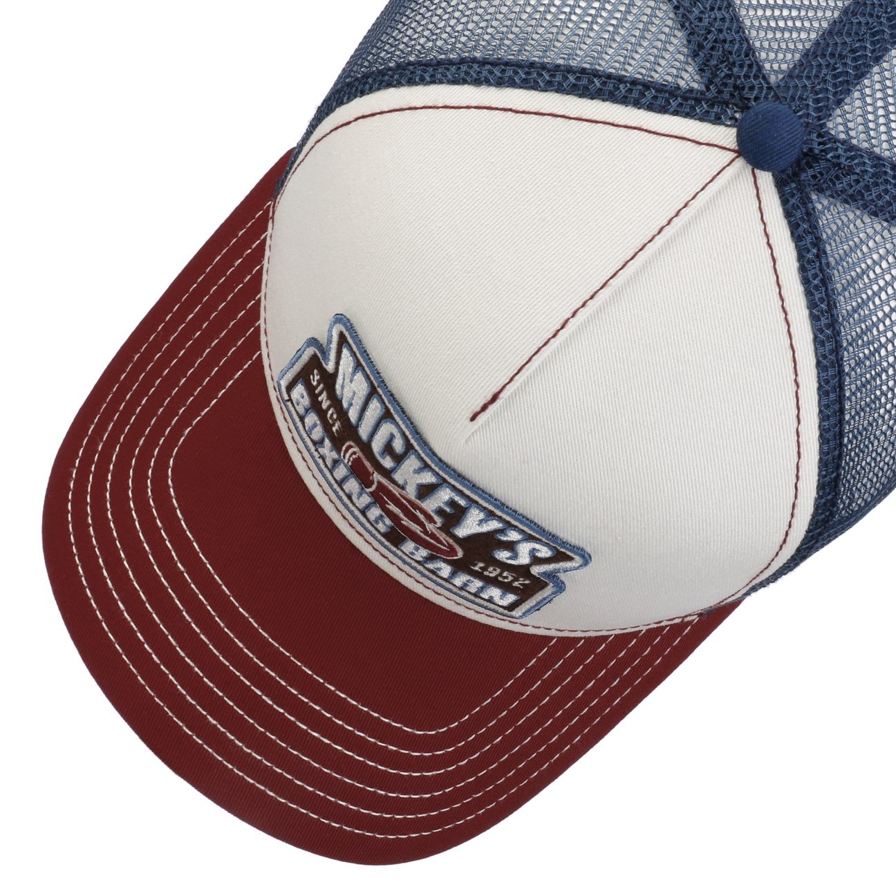 FWS Boxing Barn Trucker Cap - Adjustable Snapback Hat for Men & Women - Perfect for Boxing, Sports, and Casual Wear