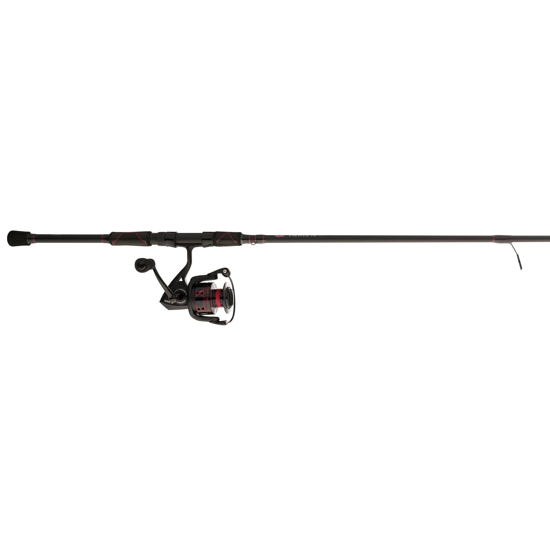 Fierce® IV LE Spinning Rod and Reel Combo - Premium Fishing Gear for Freshwater & Saltwater Anglers | Perfect for Bass, Trout, and Inshore Fishing