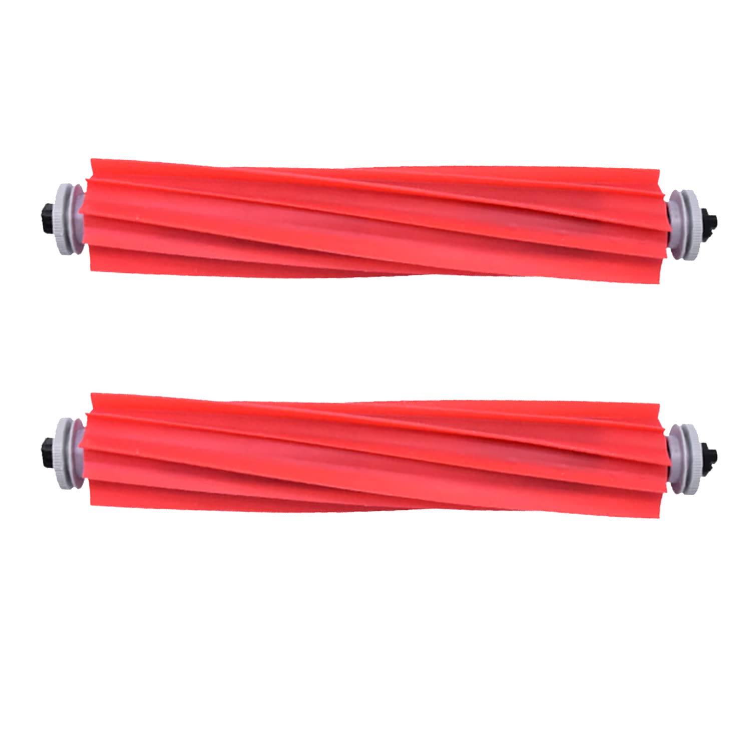 Replacement Main Brush Roller for Roborock S7 & Q5 Series Robot Vacuum Cleaner - 2 Pack Rubber Bristles - Compatible with S7/S7 MaxV/Q5/Q5+ - Ideal for Pet Hair & Hard Floors Cleaning