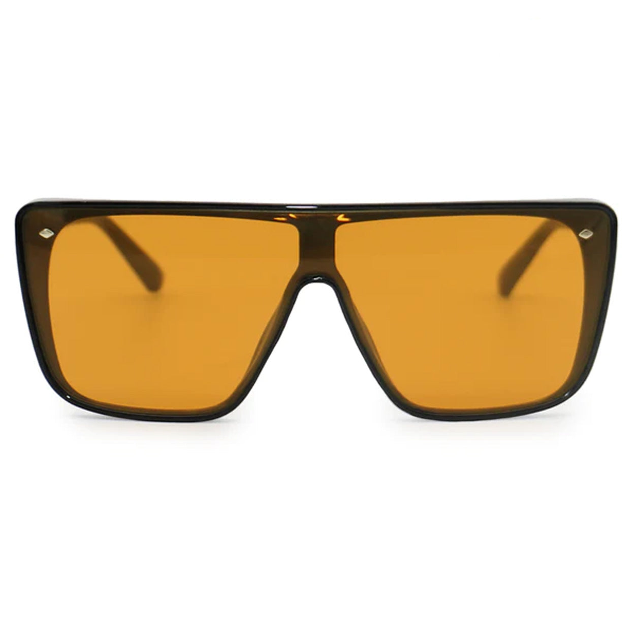 Sustainable Rayz Limited Edition Yellow Square Sunglasses - UV Protection, Eco-Friendly Fashion for Outdoor Activities & Beach Vacations
