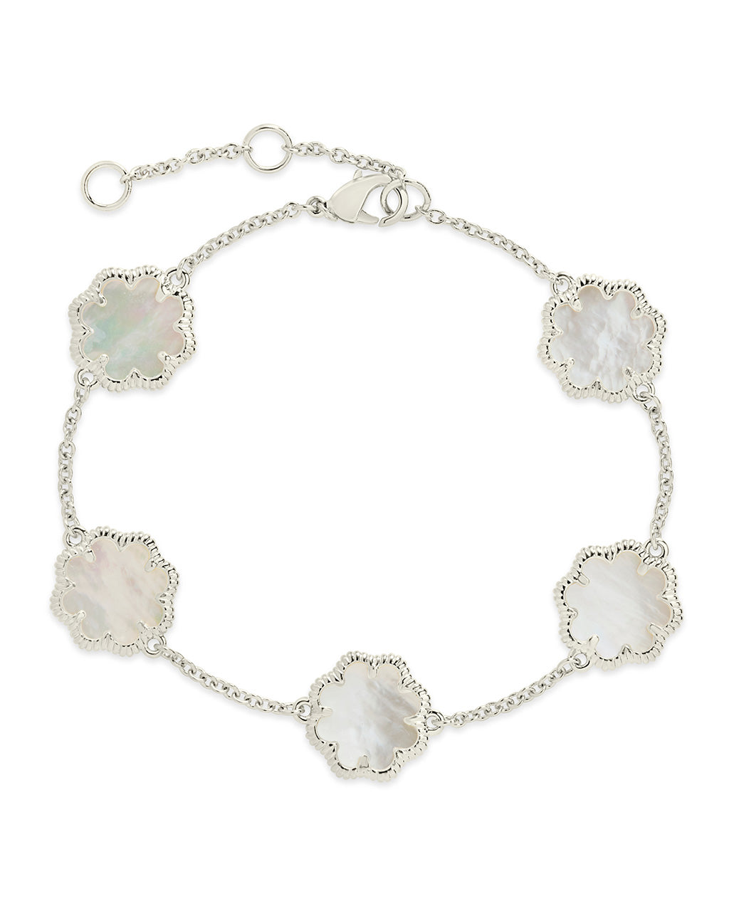 Rose Petal Station Bracelet for Women - Dainty Floral Charm Adjustable Bangle for Everyday Wear, Gift for Her, Wedding, Anniversary & Special Occasions