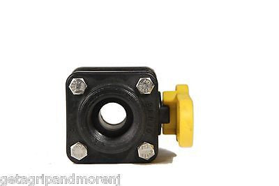 BANJO V1001 1 Inch NPT Bolted Ball Valve 150 PSI with VITON Seals - Ideal for Industrial, Plumbing, and Water Treatment Applications