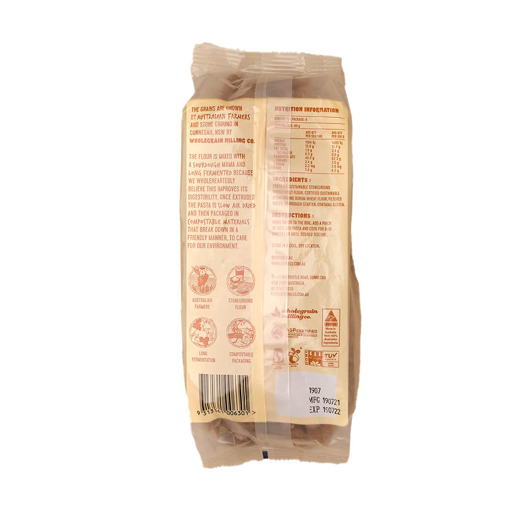 Organic Spelt Shells Pasta - Handmade Sourdough Pasta | Artisanal Italian Pasta for Healthy Meals, Vegan & Gluten-Free Friendly | Perfect for Pasta Salads, Soups, and Gourmet Dinners
