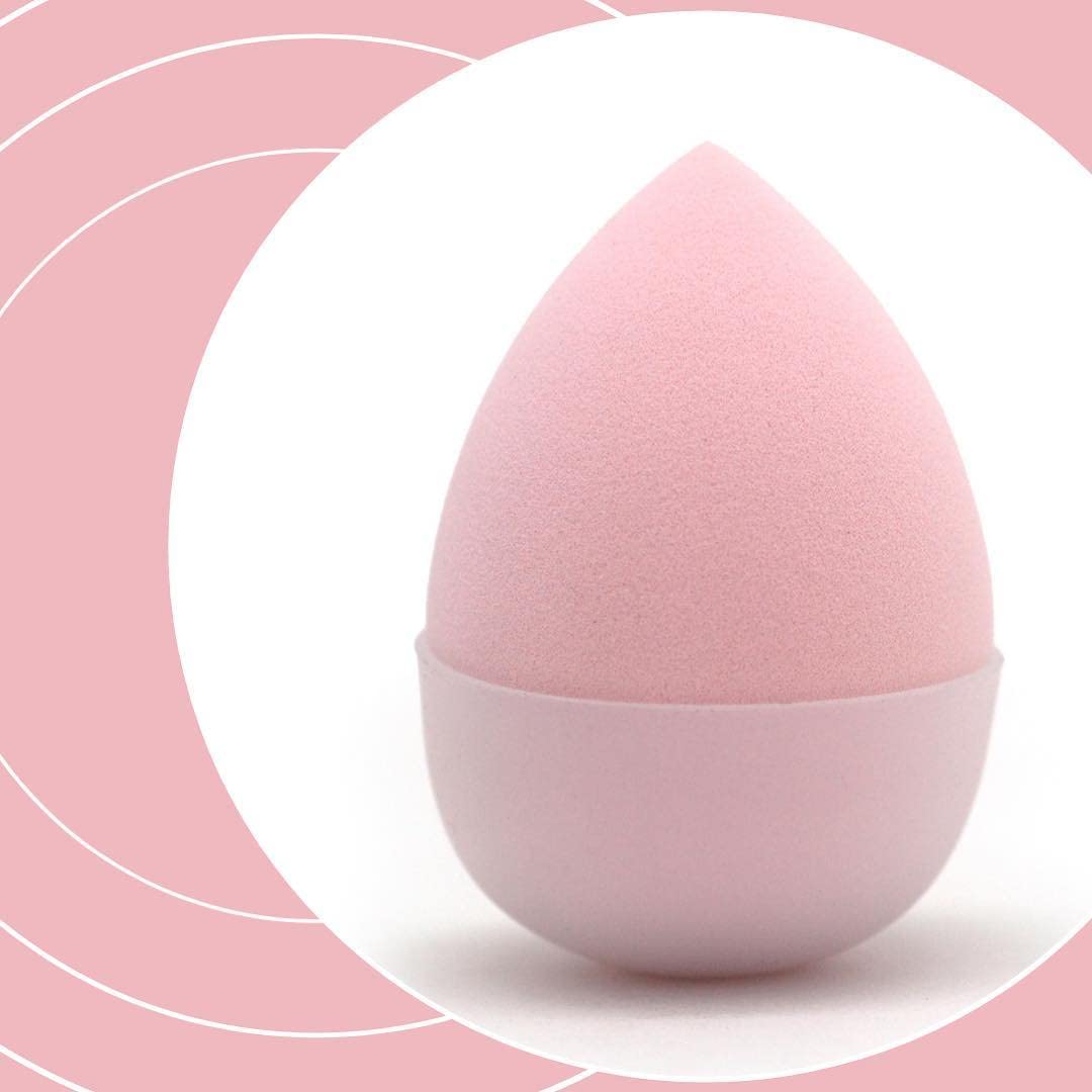 Basicare Ultra Blender Makeup Sponge - Professional Cruelty-Free Beauty Blender for Foundation & Concealer (Dry & Wet Use) - Perfect for Flawless Makeup Application & Blending
