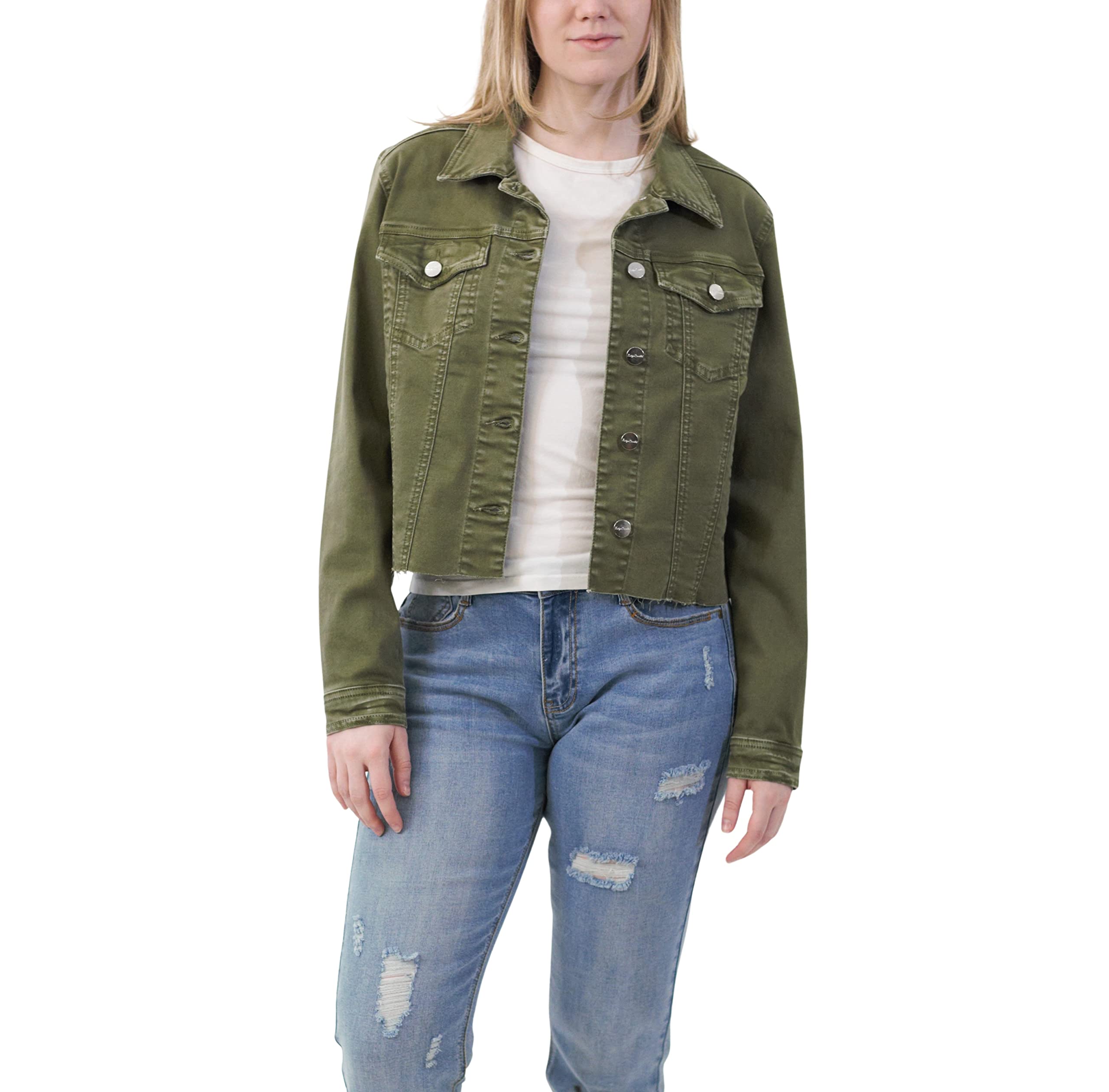 Women's Luxury Denim Jackets - Comfortable & Stylish Coats for Casual Outings and Evening Events