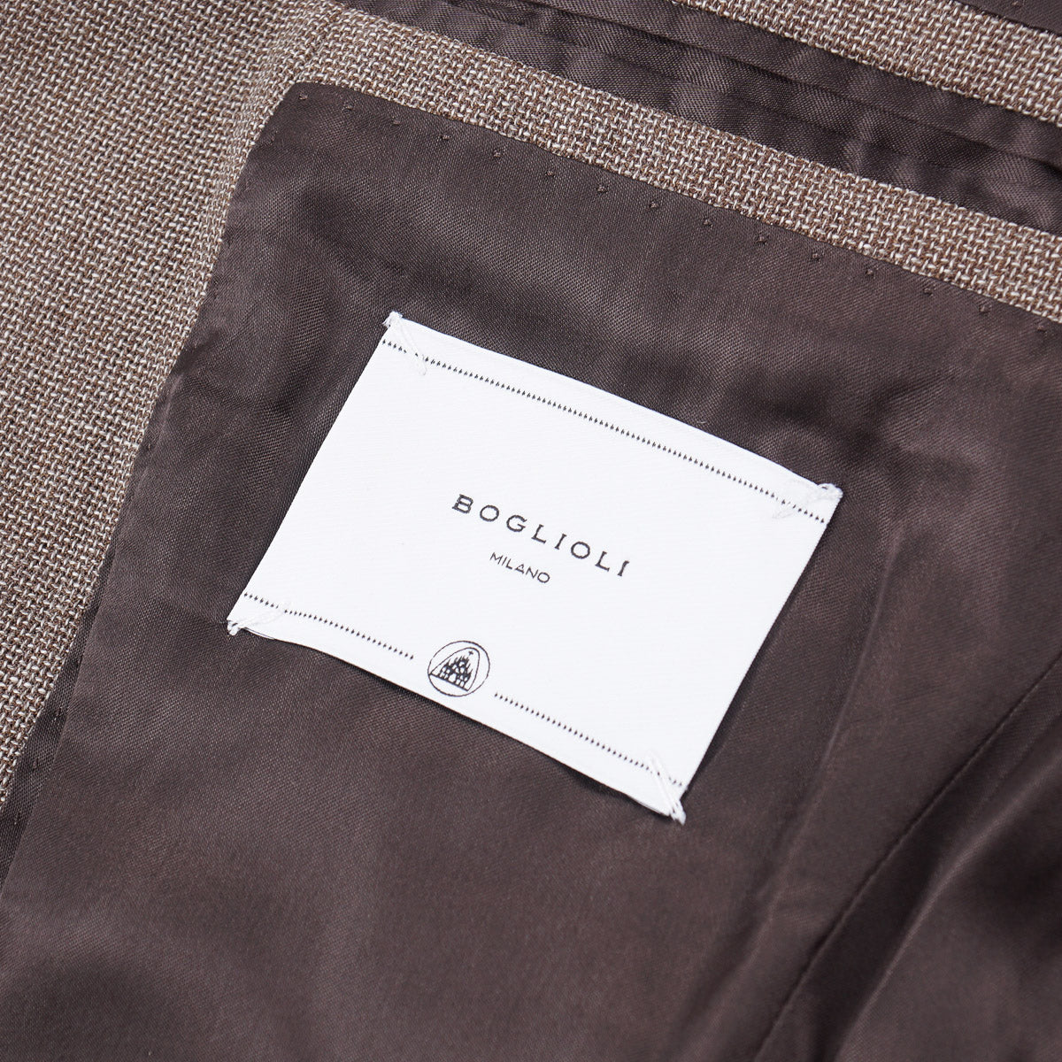 Boglioli Light Brown Woven Wool Sport Coat for Men | Premium Slim Fit Blazer | Business Casual & Wedding Attire