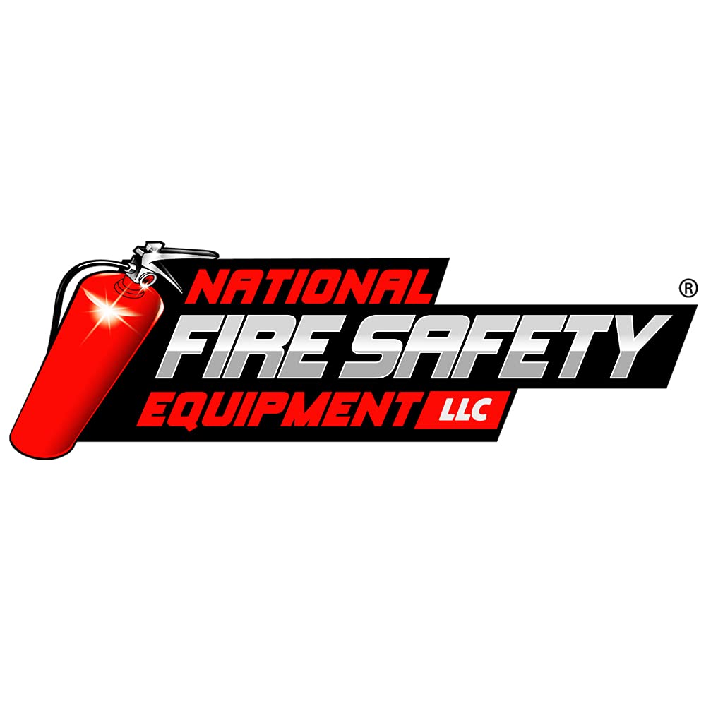 (2 Pack) 5 Lb Metal Fire Extinguisher Cabinets - Heavy Duty White Steel Wall Mount for 5 Lb Fire Extinguishers - Perfect for Home, Office, Garage & Commercial Use