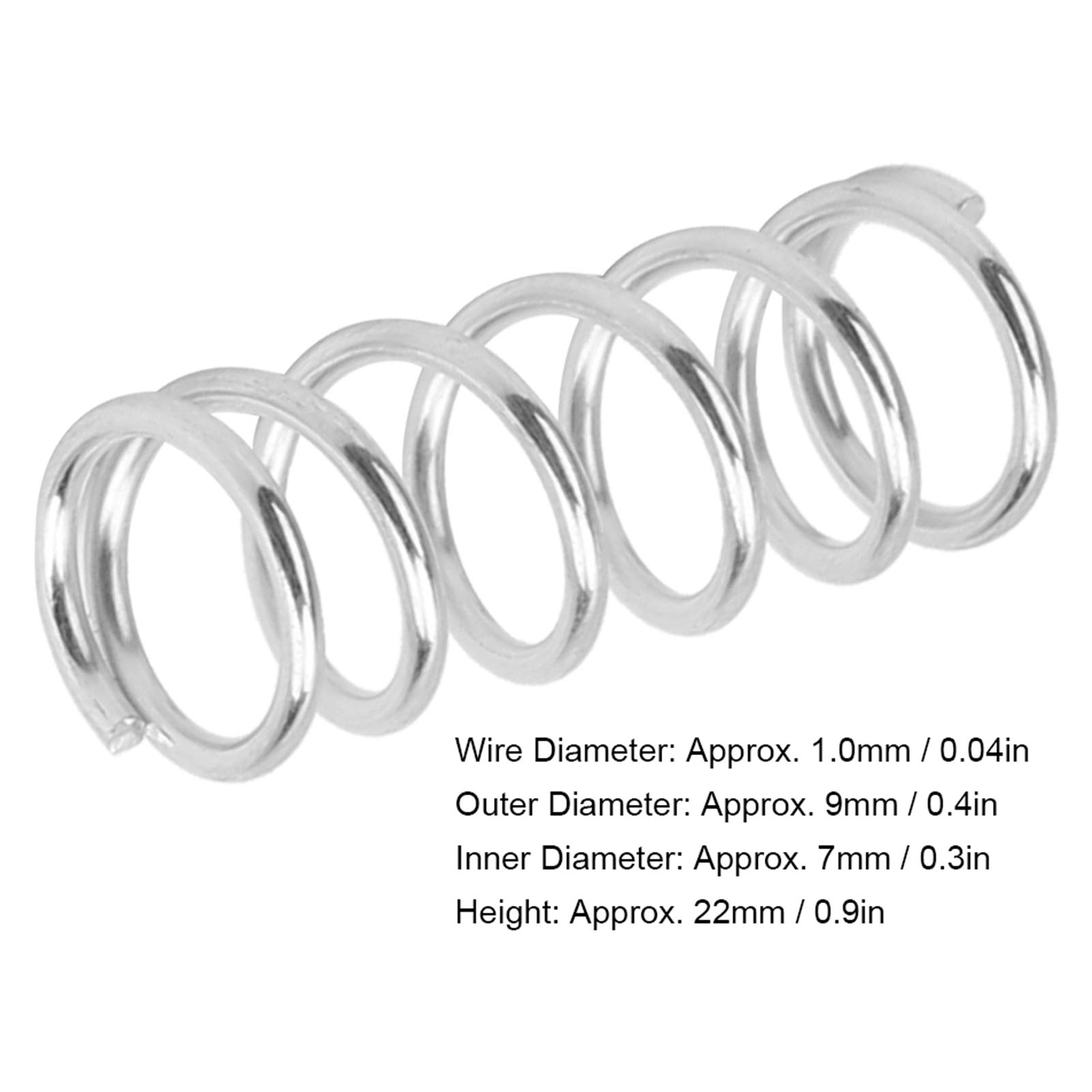 3D Printer Support Spring - High Elasticity Extruder Spring Replacement for Most 3D Printers | Perfect for DIY Repairs & 3D Printing Maintenance