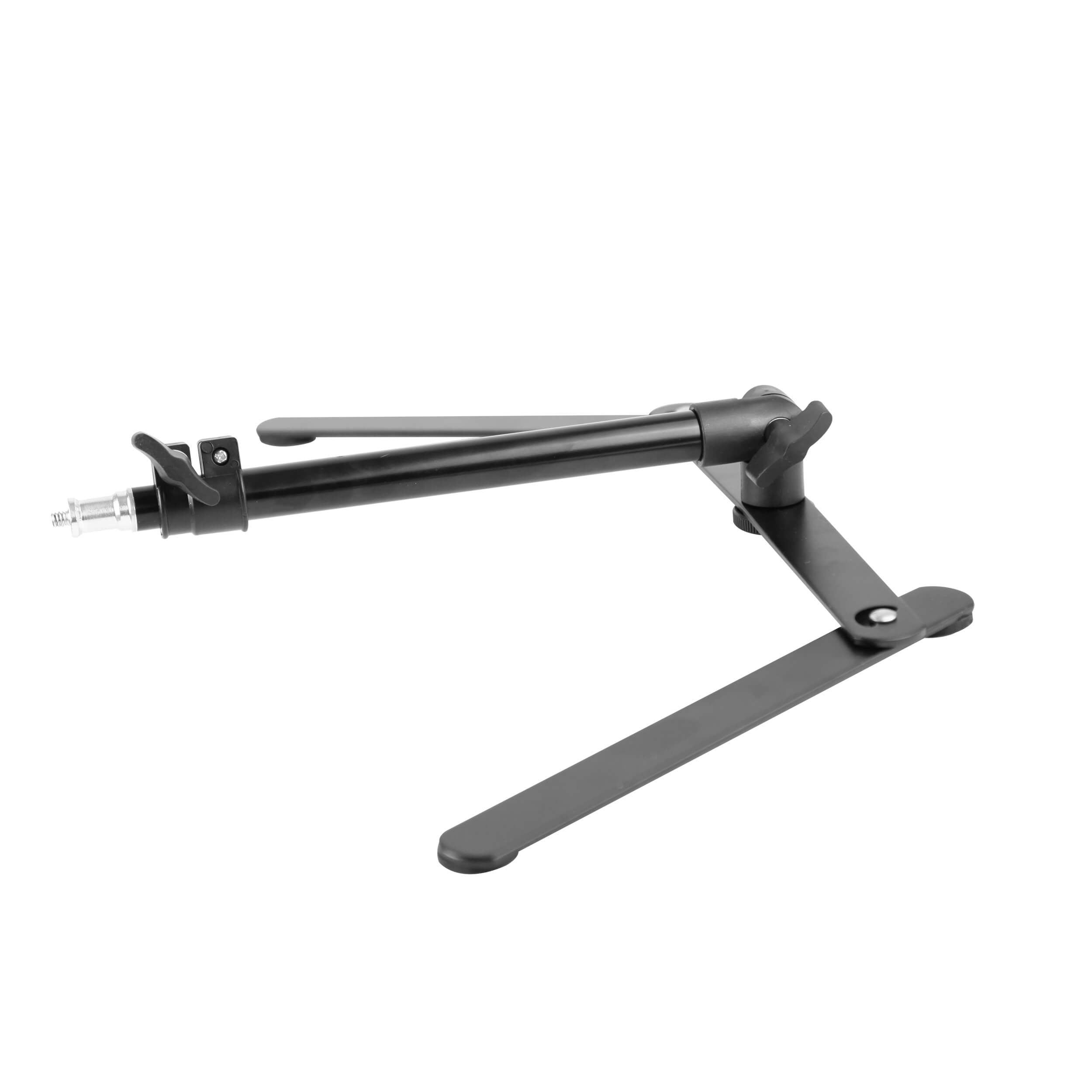 2-Section Low Profile Table Top Light Stand - Perfect for Photography, Videography & Product Lighting