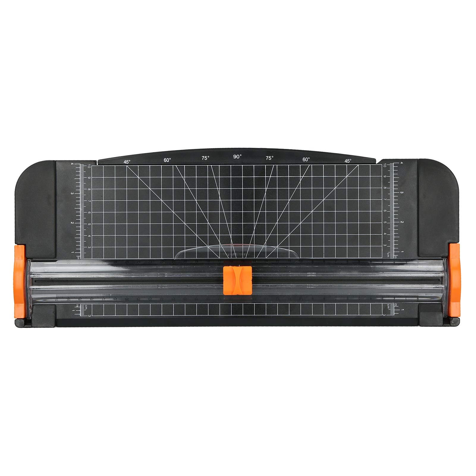 Premium Scratch-Resistant Paper Trimmer - Lightweight Sliding Scrapbook Cutter for Cardstock, Photos & Labels | Perfect for Crafting, Scrapbooking & Office Use