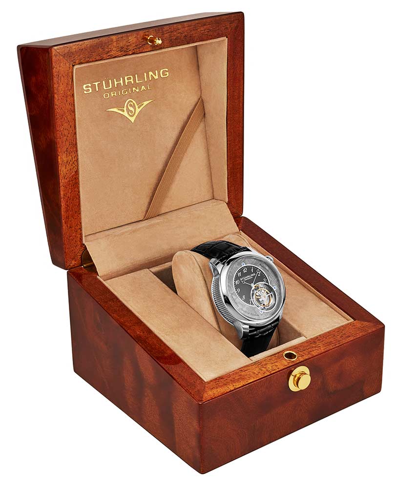 Astro Aria 43mm Luxury Men's Tourbillon Watch - Premium Automatic Mechanical Timepiece for Business & Formal Occasions
