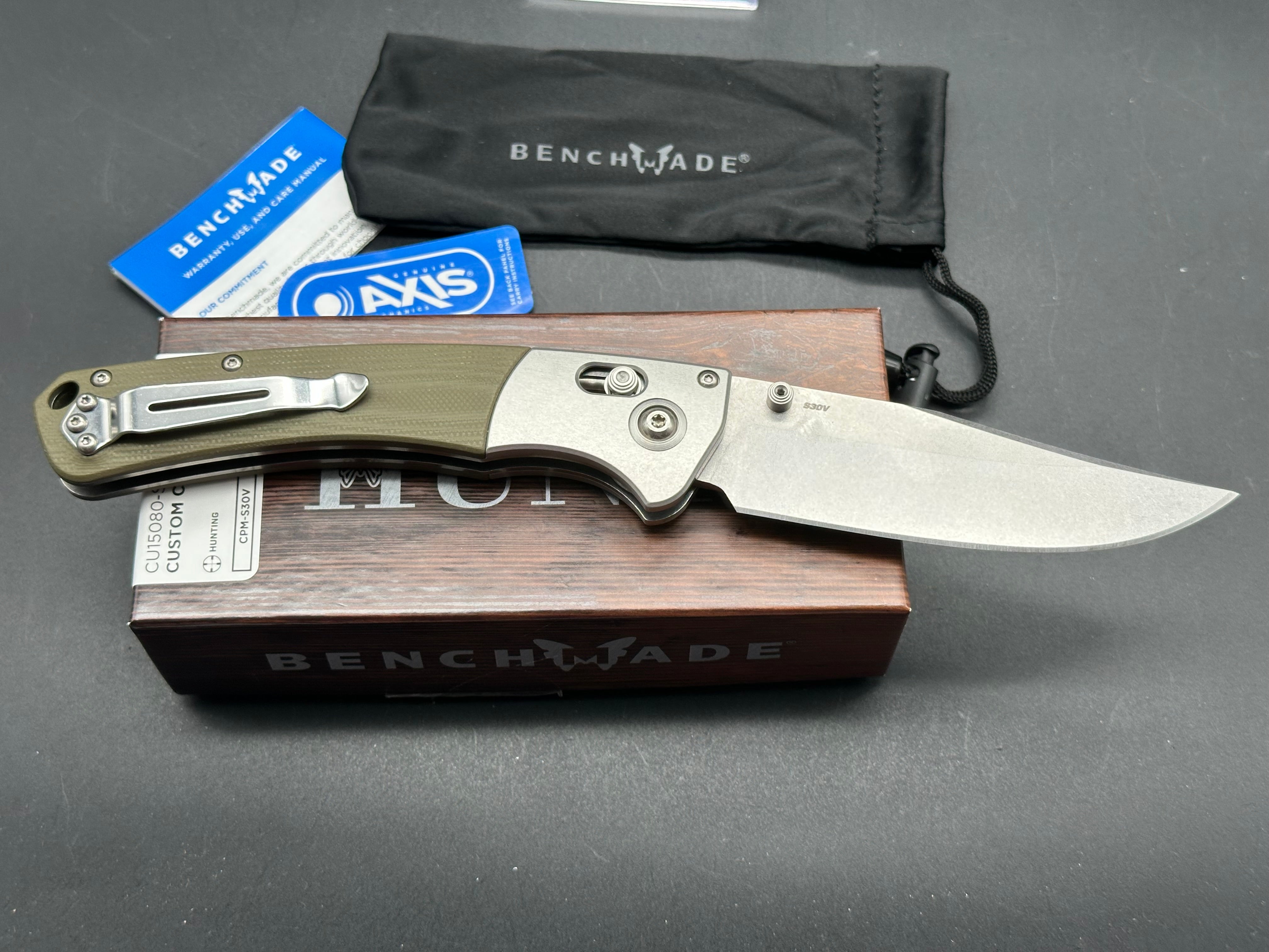 Benchmade Crooked River Custom Knife - 4