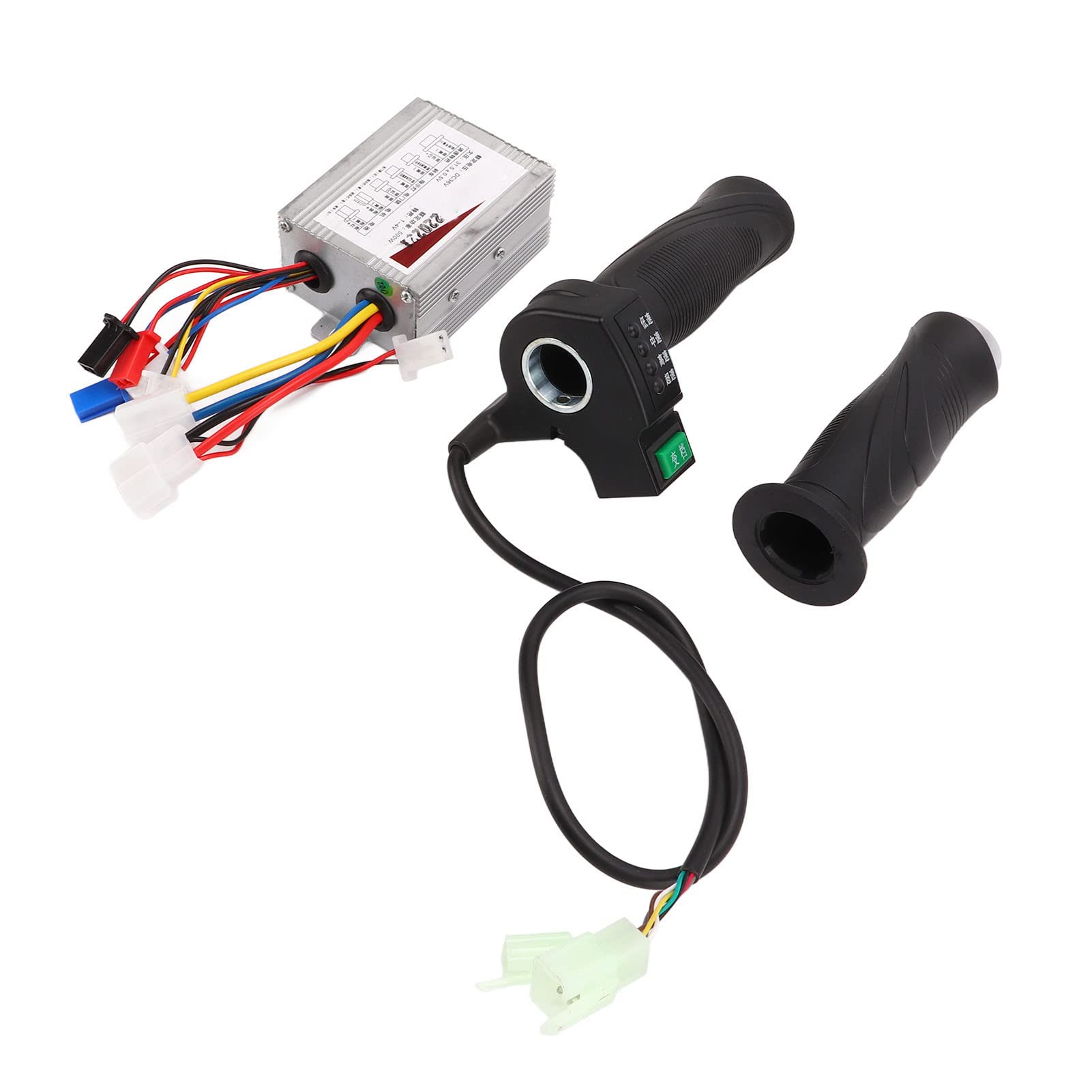 Universal Electric Motorcycle Throttle Grip Kit - Overheating Protection for Smooth Rides