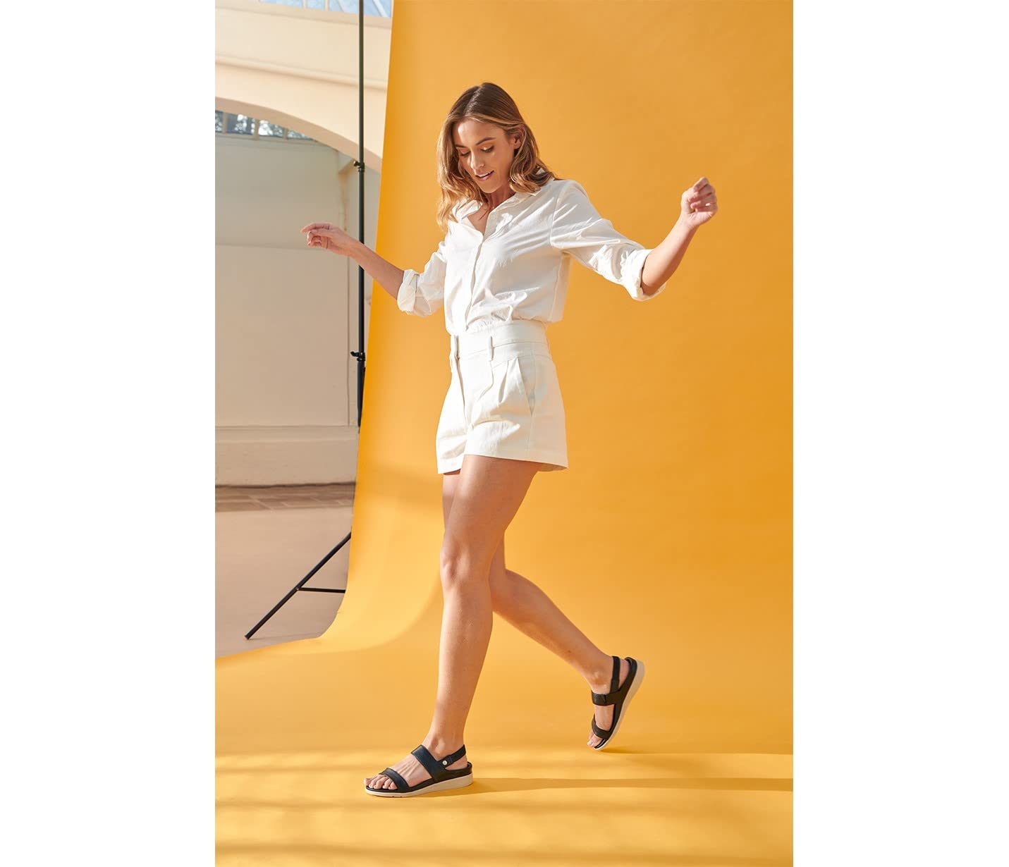 Strive Isla - Women's Comfortable Supportive Sandals for Walking, Travel & Summer Outfits | Arch Support & Cushioned Footbed | Beach, Vacation & Casual Wear