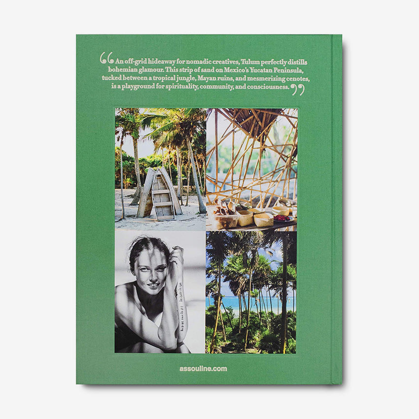 Assouline Tulum Gypset Book - Travel Guide & Luxury Lifestyle Inspiration for Beach Resorts & Vacation Homes
