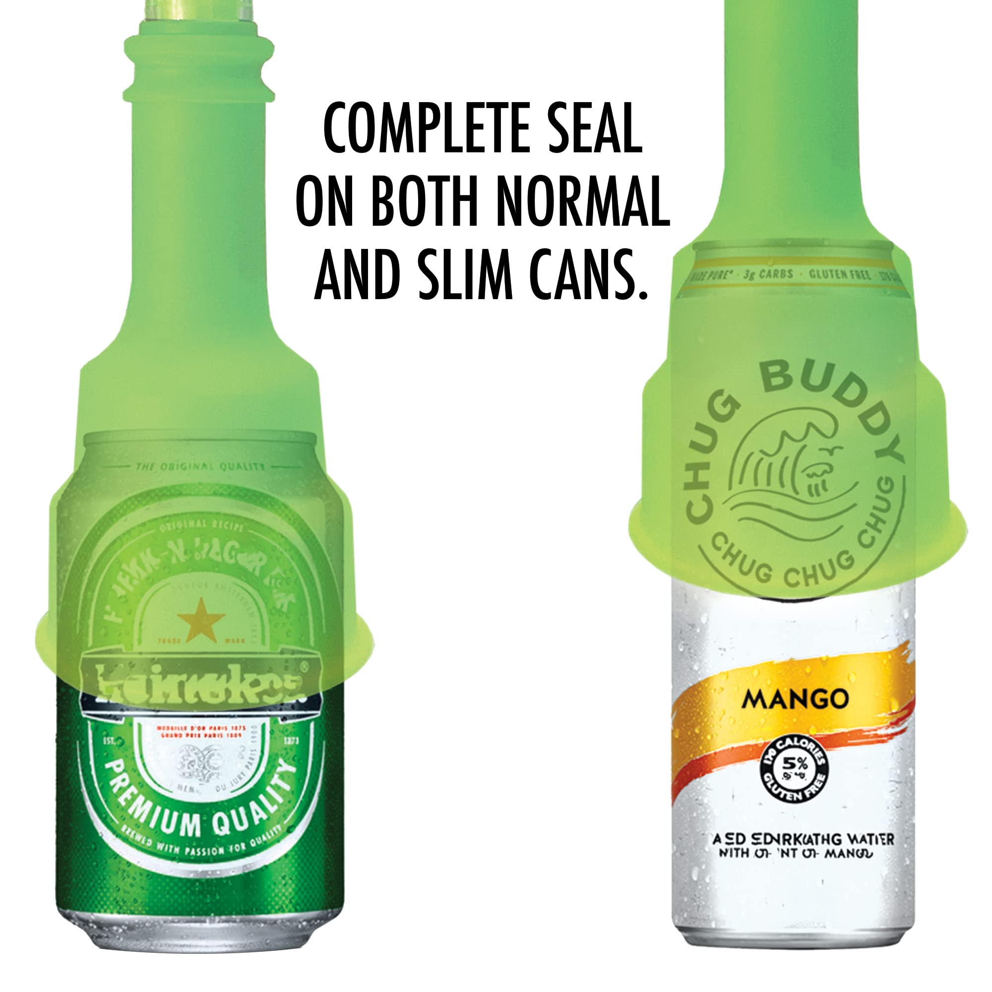 Beer Shotgun Tool for Cans - Fast & Easy Beer Chugging Funnel, Bottle Bong & Drinking Snorkel - Perfect for Tailgating, Parties & Outdoor Events