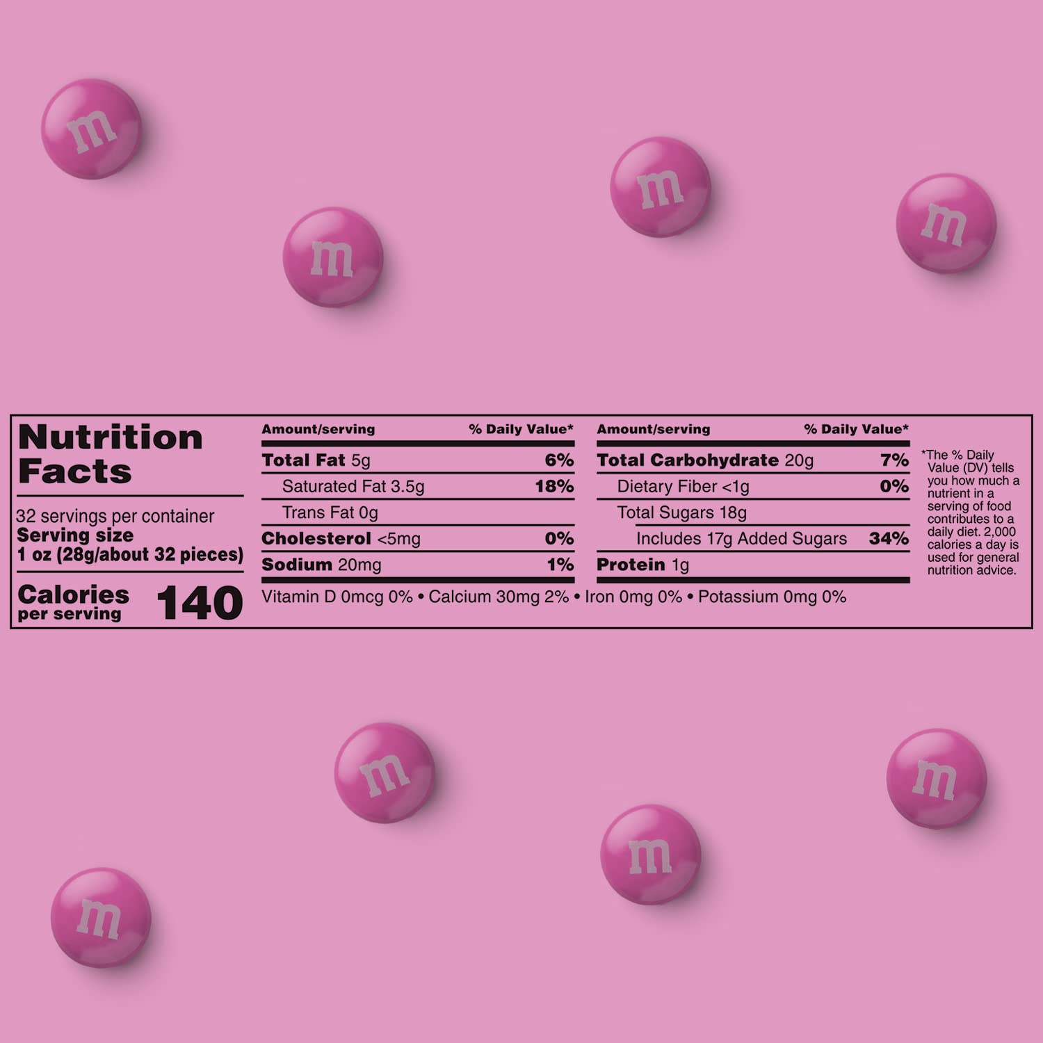MyM&M's Milk Chocolate Candy - Single Color Dark Pink, 5lb Bulk Bag (Pack of 1) | Perfect for Birthday Parties, Wedding Favors & Bulk Candy Buffets