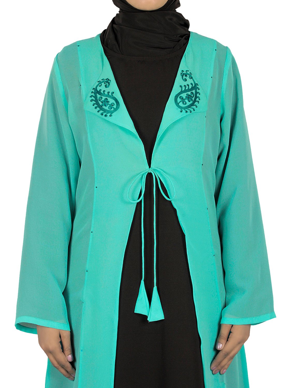 Women's Islamic Modest Omera Two Piece Abaya Set - Long Flowing Prayer Dress with Hijab for Muslim Ladies - Perfect for Eid, Ramadan & Daily Worship
