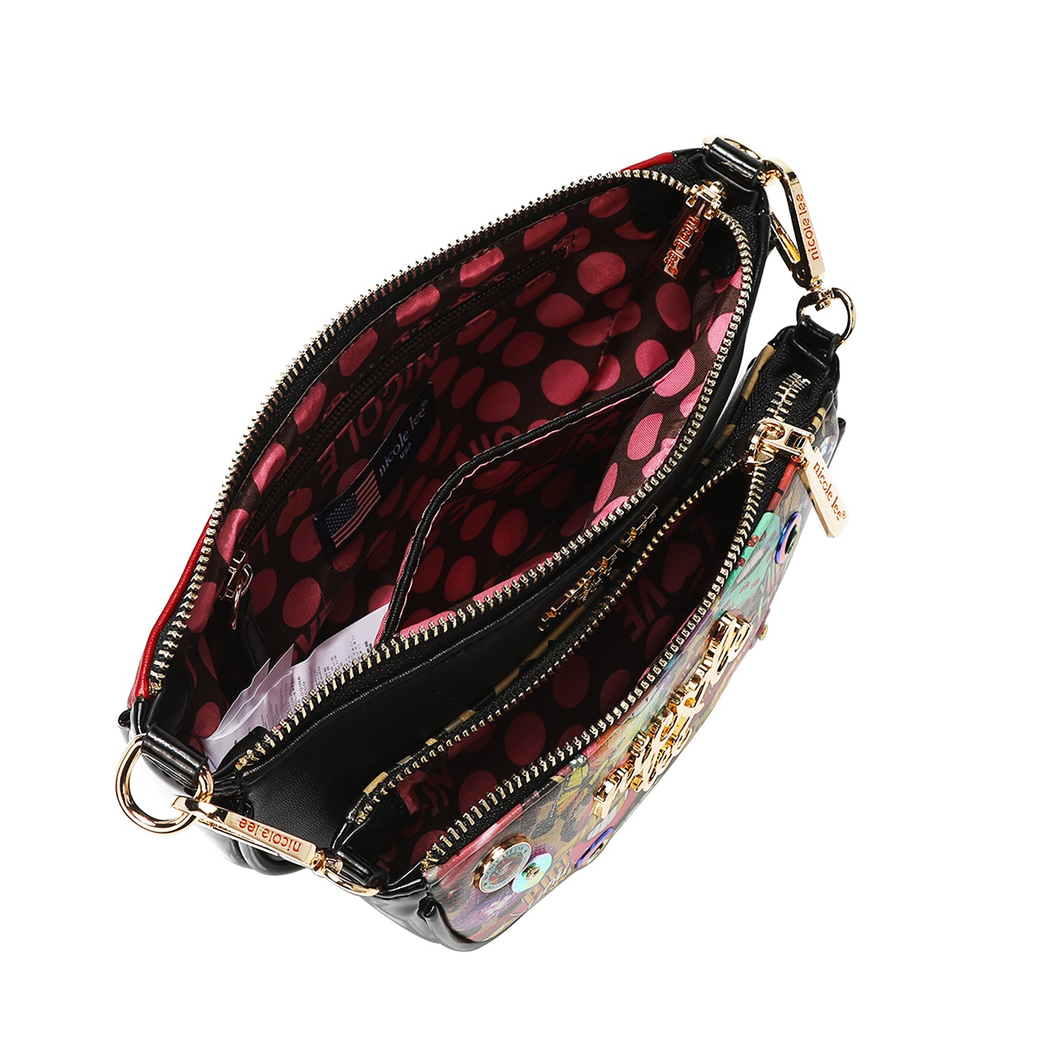FATIMA 2-Piece Crossbody Bag Set for Women - Stylish Shoulder Purse & Wallet Combo - Perfect for Travel, Shopping, and Everyday Use