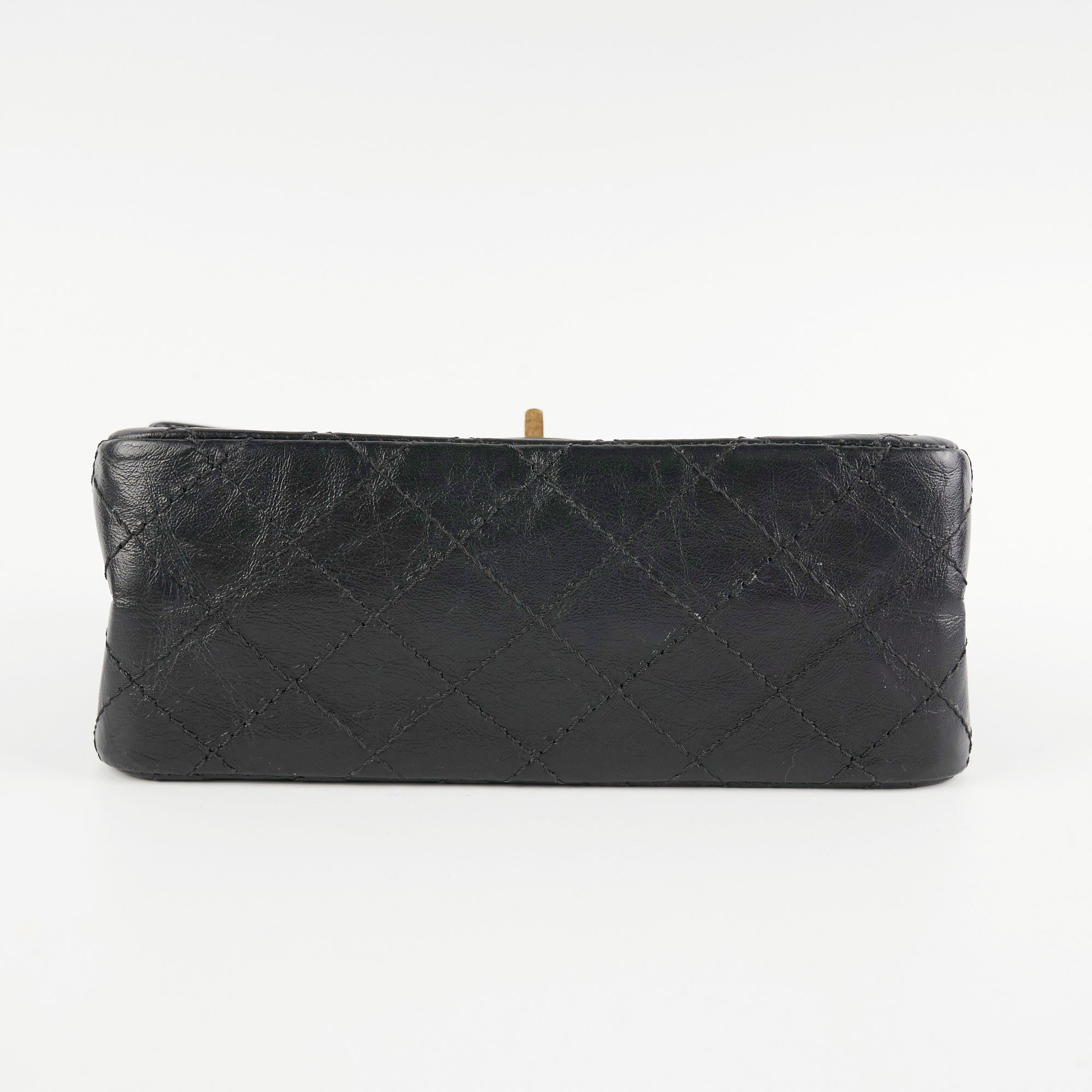Chanel Reissue Mini Black Leather Flap Bag - Classic Luxury Handbag for Women | Perfect for Evening Events, Parties & Special Occasions