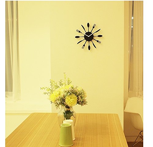 UNMINUTO THE NEW COOK TIME Wall Clock - Modern Korean Design, Green Kitchen Decor, 285mm Silent Non-Ticking Clock for Home & Office - Made in Korea | Perfect for Living Room, Bedroom & Cafe Decor